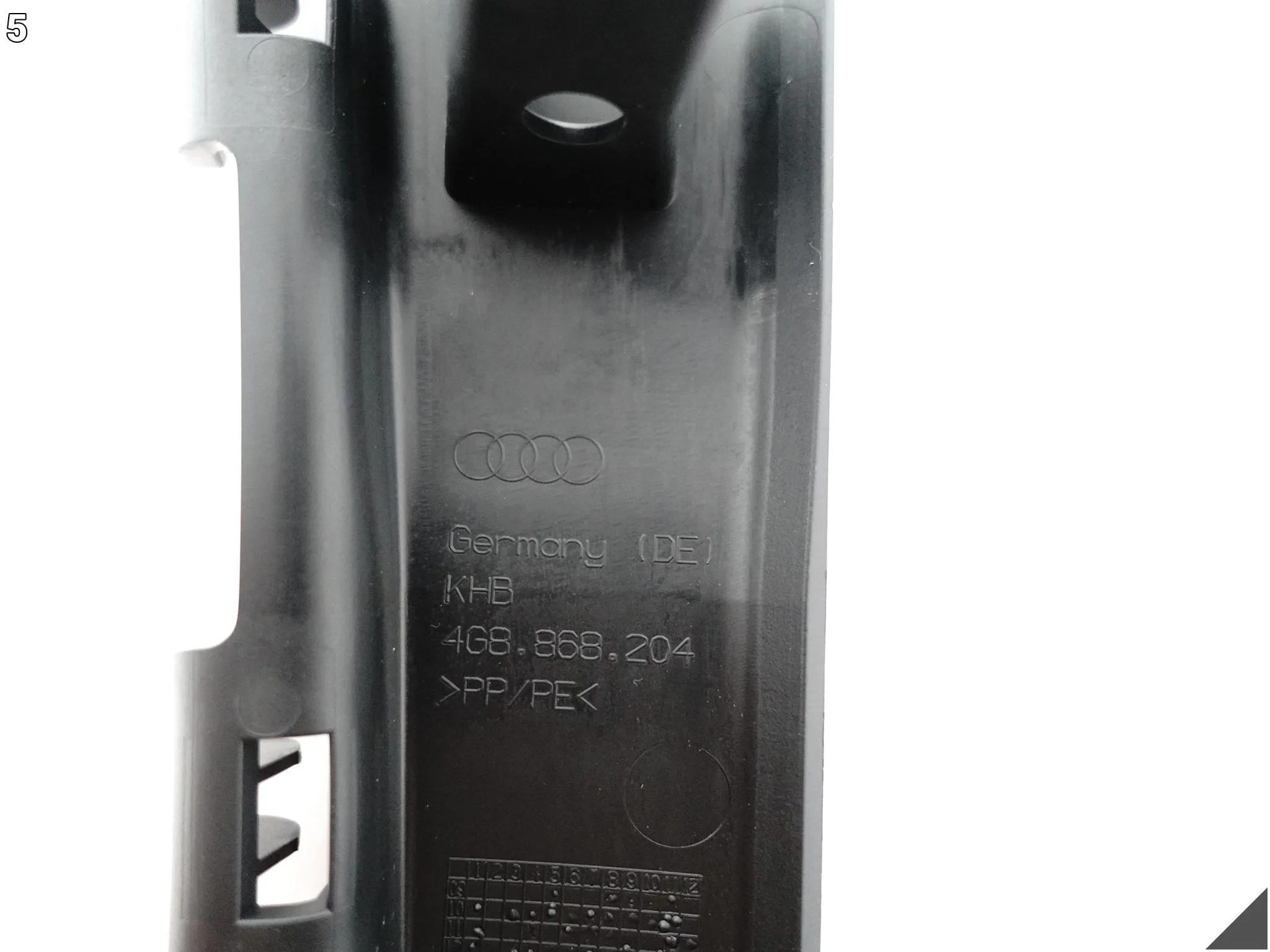 AUDI A7 S7 RS7 4G8 C7 10-18 LISTWA OSŁONA POSZYCIE SŁUPEK A PRAWY SOUL 4PK AUDI A7 S7 RS7 4G8 C7 10-18 LISTWA OSŁONA POSZYCIE SŁUPEK A PRAWY SOUL 4PK - obrazek 6