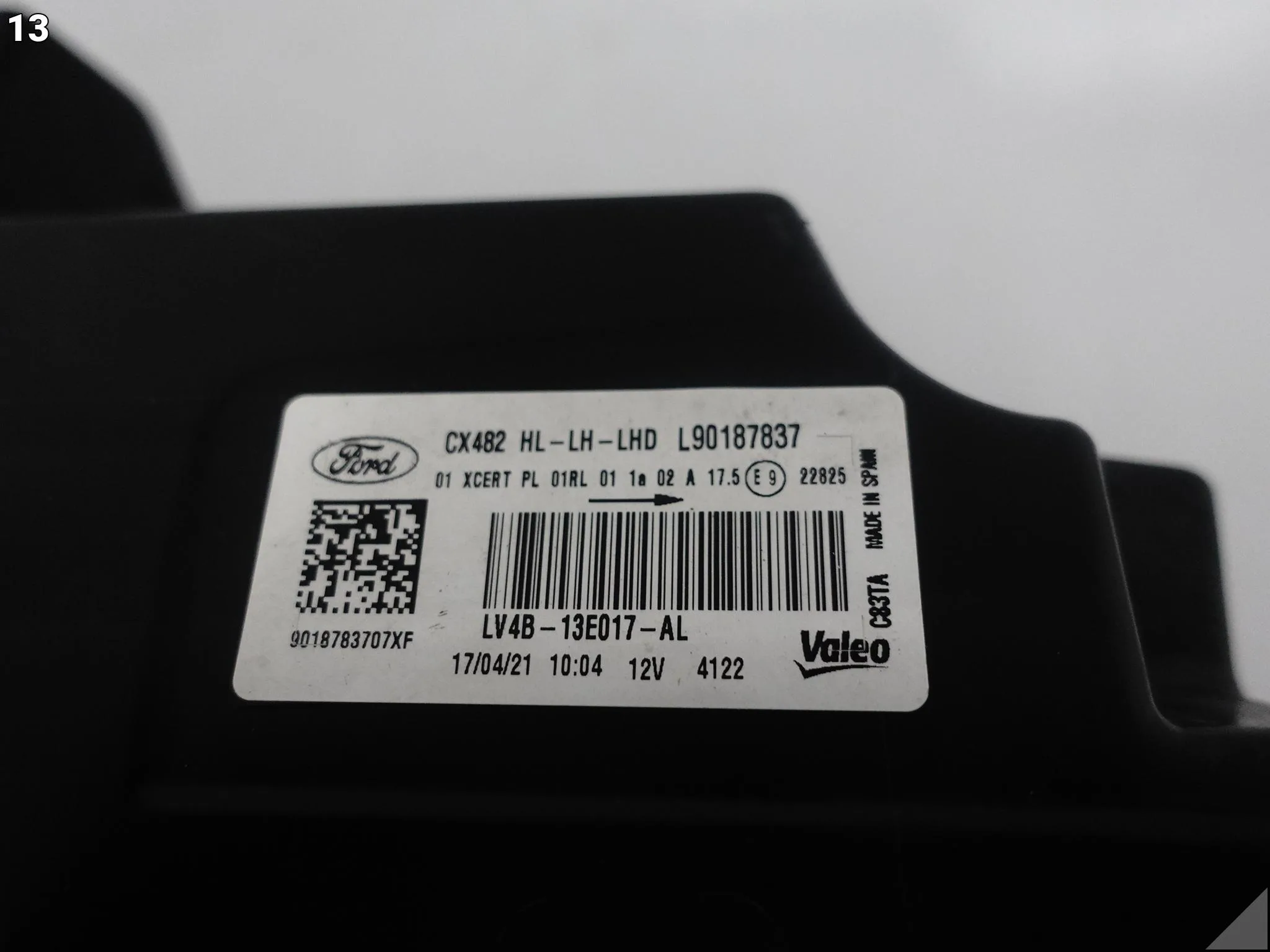 FORD KUGA III MK3 ESCAPE 19-24 LAMPA FULL LED HIGH LEWA PRZÓD EUROPA +MODUŁ FORD KUGA III MK3 ESCAPE 19-24 LAMPA FULL LED HIGH LEWA PRZÓD EUROPA +MODUŁ - obrazek 14