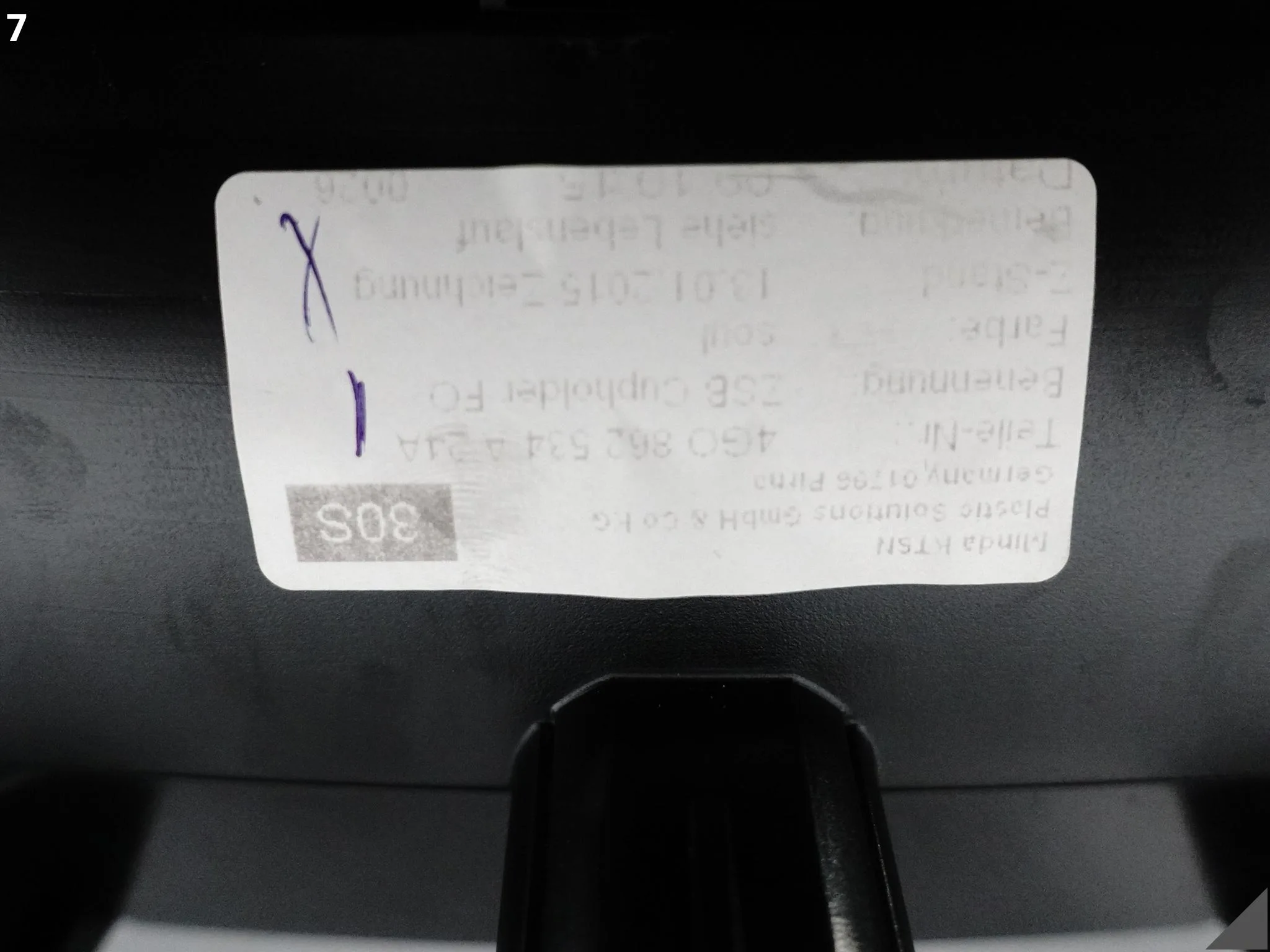 AUDI A7 S7 RS7 4G8 A6 S6 RS6 4G0 C7 10-18 UCHWYT NA KUBKI CUPHOLDER 24A AUDI A7 S7 RS7 4G8 A6 S6 RS6 4G0 C7 10-18 UCHWYT NA KUBKI CUPHOLDER 24A - obrazek 8