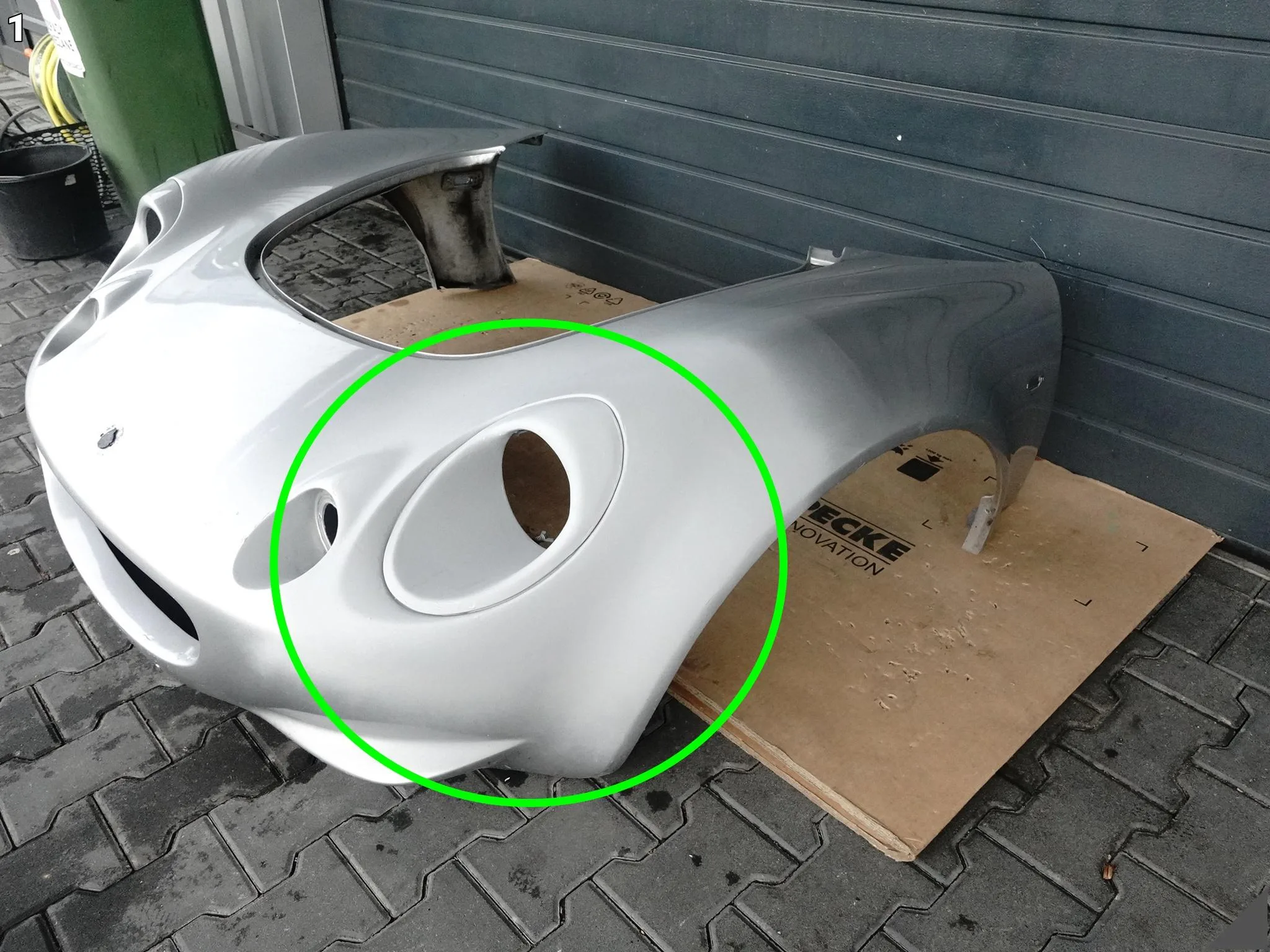 LOTUS ELISE K16 S1 96-00 MASKA ZDERZAK BUMPER FRONTCLAM CALMSHELL PRZÓD LOTUS ELISE K16 S1 96-00 MASKA ZDERZAK BUMPER FRONTCLAM CALMSHELL PRZÓD - obrazek 2