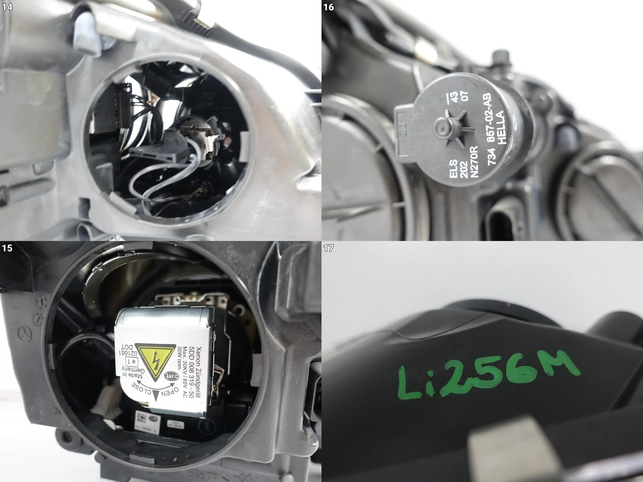 MERCEDES CLS C219 W219 04-10 XENON LAMPA LEWA MODUŁY SPRYSK EUROPA IDEALNA MERCEDES CLS C219 W219 04-10 XENON LAMPA LEWA MODUŁY SPRYSK EUROPA IDEALNA - obrazek 15