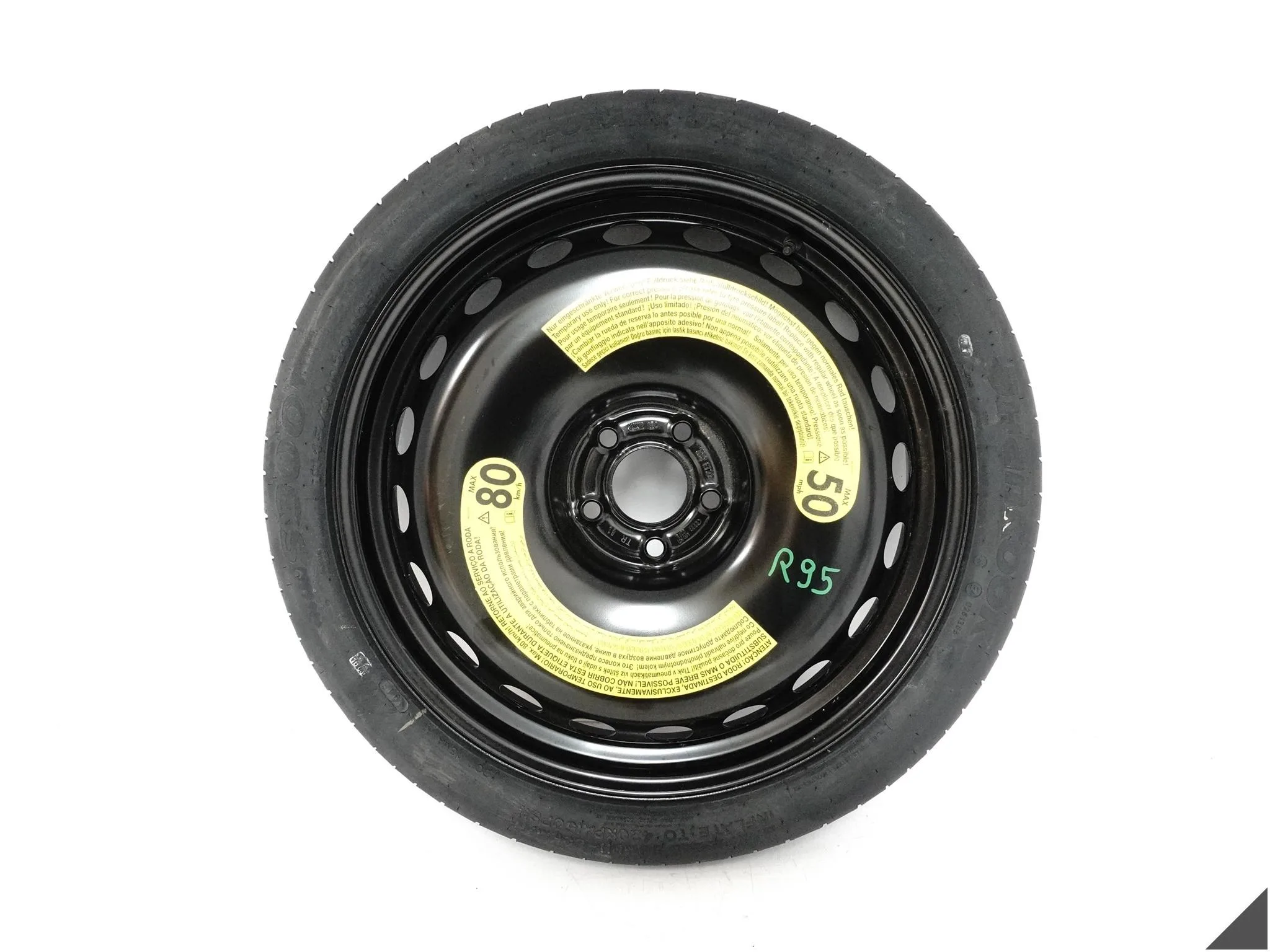 AUDI A7 S7 4G8 A6 S6 4G0 C7 10-18 KOŁO DOJAZDOWE T145/60R20 105M HANKOOK AUDI A7 S7 4G8 A6 S6 4G0 C7 10-18 KOŁO DOJAZDOWE T145/60R20 105M HANKOOK