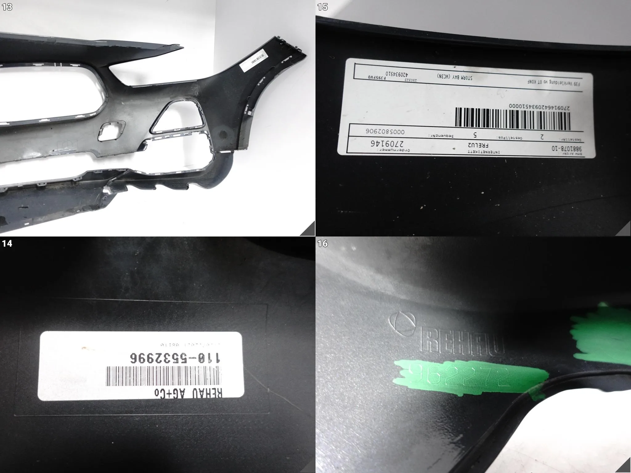 BMW X2 F39 ZWYKŁY/BASIC 17-23 ZDERZAK BUMPER PRZÓD (BEZ PDC SPRYSKÓW) BMW X2 F39 ZWYKŁY/BASIC 17-23 ZDERZAK BUMPER PRZÓD (BEZ PDC SPRYSKÓW) - obrazek 14