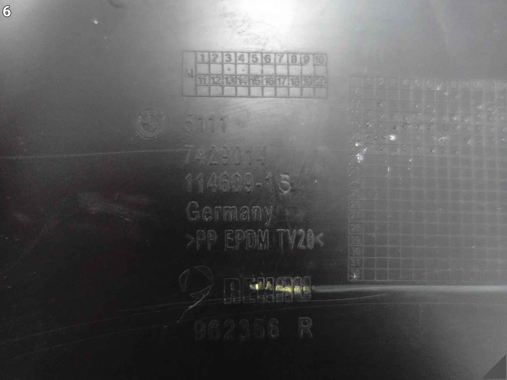 BMW X2 F39 ZWYKŁY/BASIC 17-23 OSŁONA ZAŚLEPKA ATRAPY ZDERZAKA PRZÓD PRAWY BMW X2 F39 ZWYKŁY/BASIC 17-23 OSŁONA ZAŚLEPKA ATRAPY ZDERZAKA PRZÓD PRAWY - obrazek 7