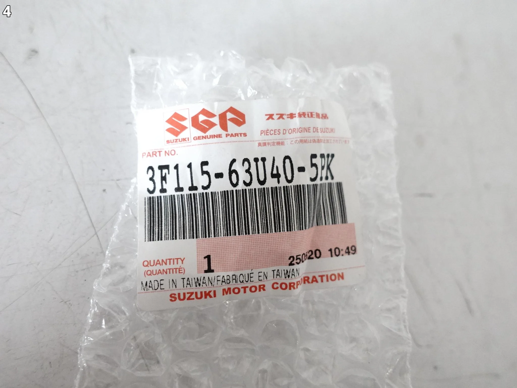 SUZUKI SX4 S-CROSS VITARA II CZUJNIK PARKOWANIA PDC TYŁ 3F115-63U40-5PK SUZUKI SX4 S-CROSS VITARA II CZUJNIK PARKOWANIA PDC TYŁ 3F115-63U40-5PK - obrazek 5