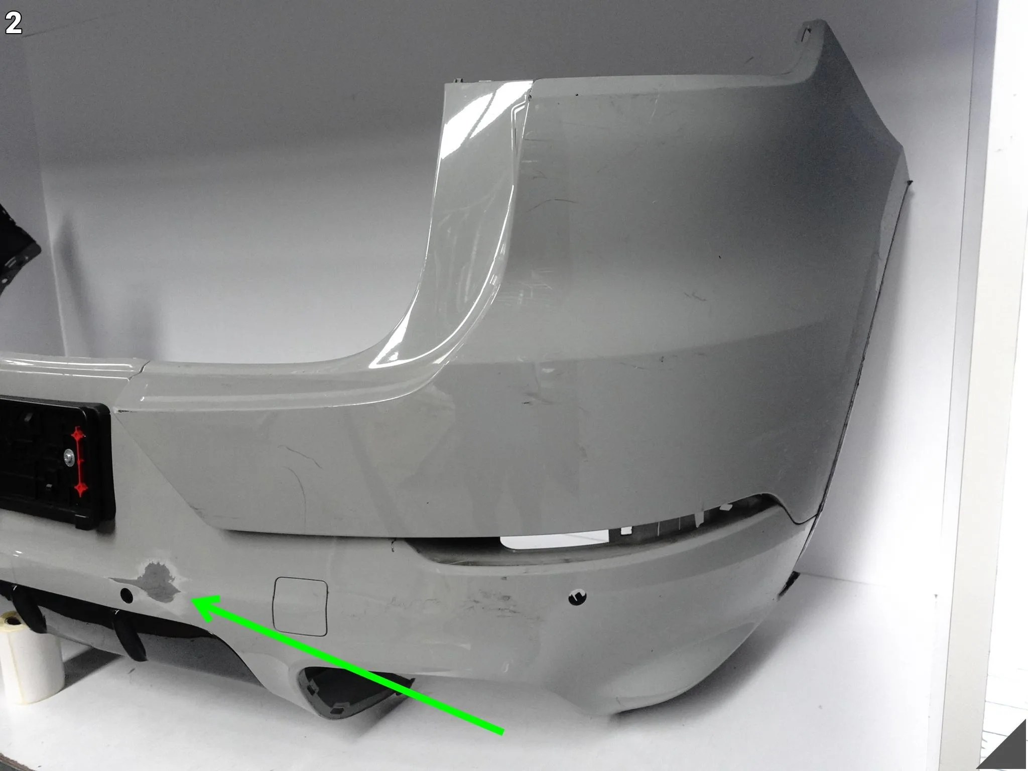 PORSCHE CAYENNE III COUPE E3 9Y3 19- ZDERZAK + SPOILER DOKŁADKA TYŁ (4xPDC) PORSCHE CAYENNE III COUPE E3 9Y3 19- ZDERZAK + SPOILER DOKŁADKA TYŁ (4xPDC) - obrazek 3