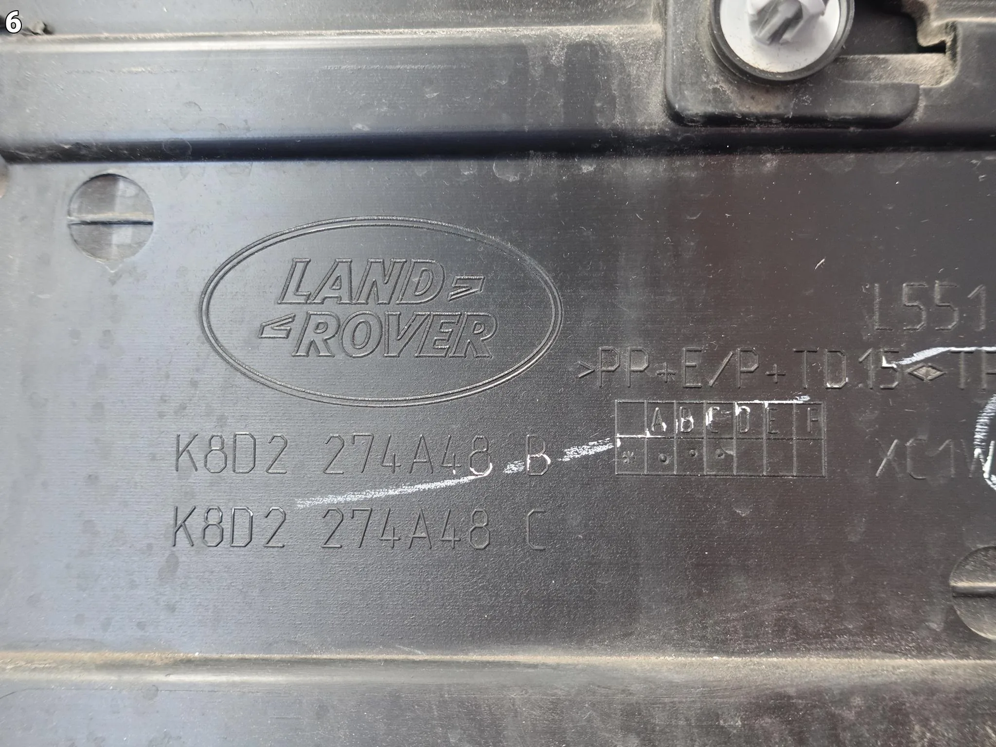 RANGE ROVER EVOQUE II L551 18- LISTWA NAKŁADKA NA DRZWI TYŁ PRAWA RANGE ROVER EVOQUE II L551 18- LISTWA NAKŁADKA NA DRZWI TYŁ PRAWA - obrazek 7