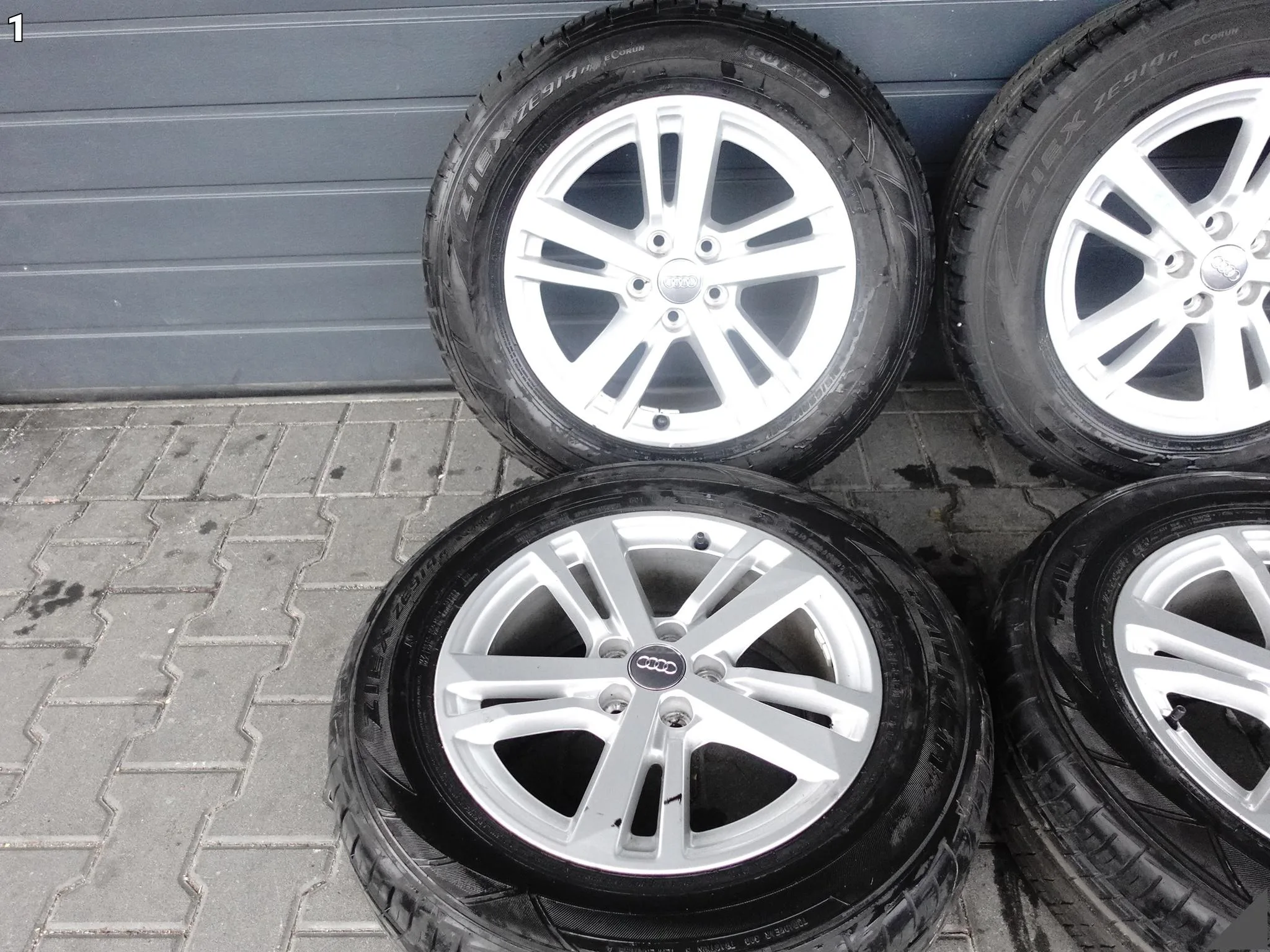 AUDI Q3 83A F3 KOŁA FELGI +OPONY FALKEN 215/65 19ROK 8,7MM LATO 7Jx17 ET40 AUDI Q3 83A F3 KOŁA FELGI +OPONY FALKEN 215/65 19ROK 8,7MM LATO 7Jx17 ET40 - obrazek 2