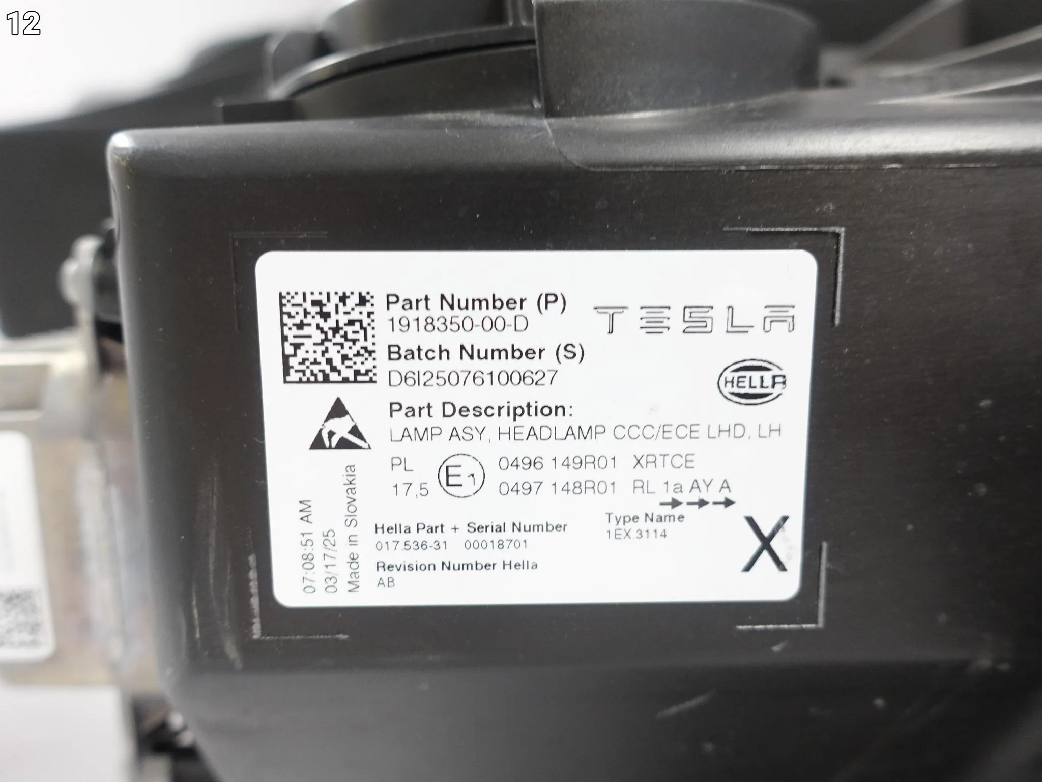 TESLA MODEL Y JUNIPER 25- LAMPA FULL LED DRL LEWA PRZÓD EUROPA TESLA MODEL Y JUNIPER 25- LAMPA FULL LED DRL LEWA PRZÓD EUROPA - obrazek 13