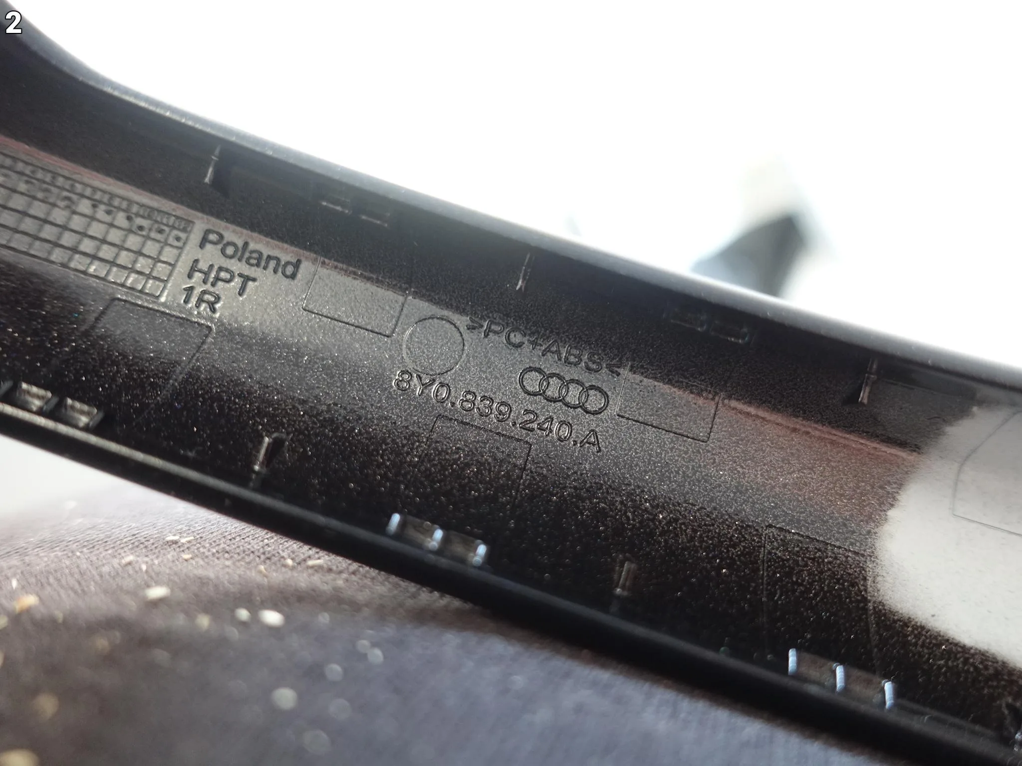AUDI A3 8Y0 Q4 E-TRON 89A SKODA ENYAQ iV OSŁONA KLAMKI ZEWNĘTRZNEJ PRAWA AUDI A3 8Y0 Q4 E-TRON 89A SKODA ENYAQ iV OSŁONA KLAMKI ZEWNĘTRZNEJ PRAWA - obrazek 3