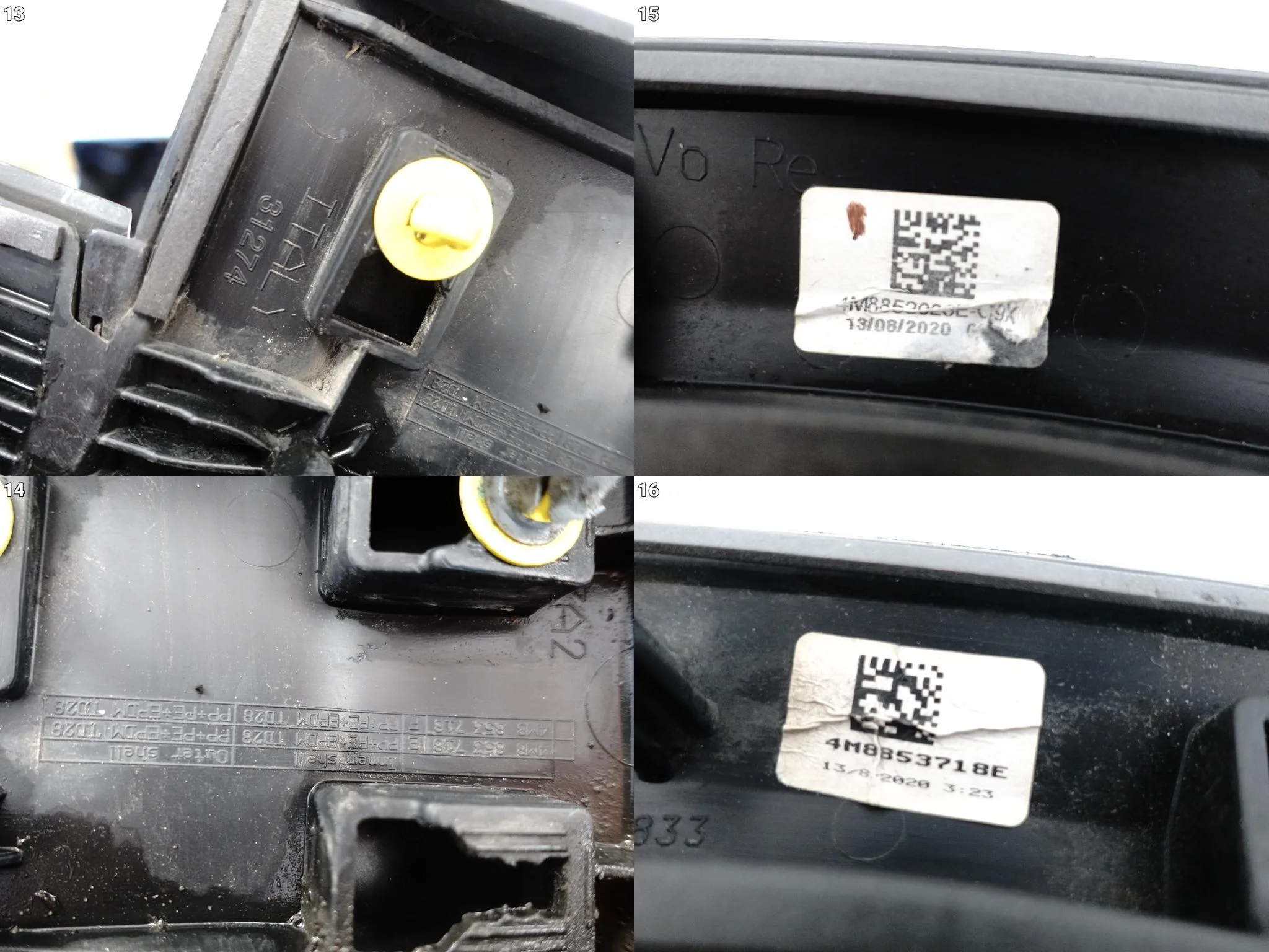 AUDI RSQ8 RS Q8 4M8 18- LISTWA NAKŁADKA OSŁONA NA BŁOTNIK PRZÓD PRAWA C9X AUDI RSQ8 RS Q8 4M8 18- LISTWA NAKŁADKA OSŁONA NA BŁOTNIK PRZÓD PRAWA C9X - obrazek 14