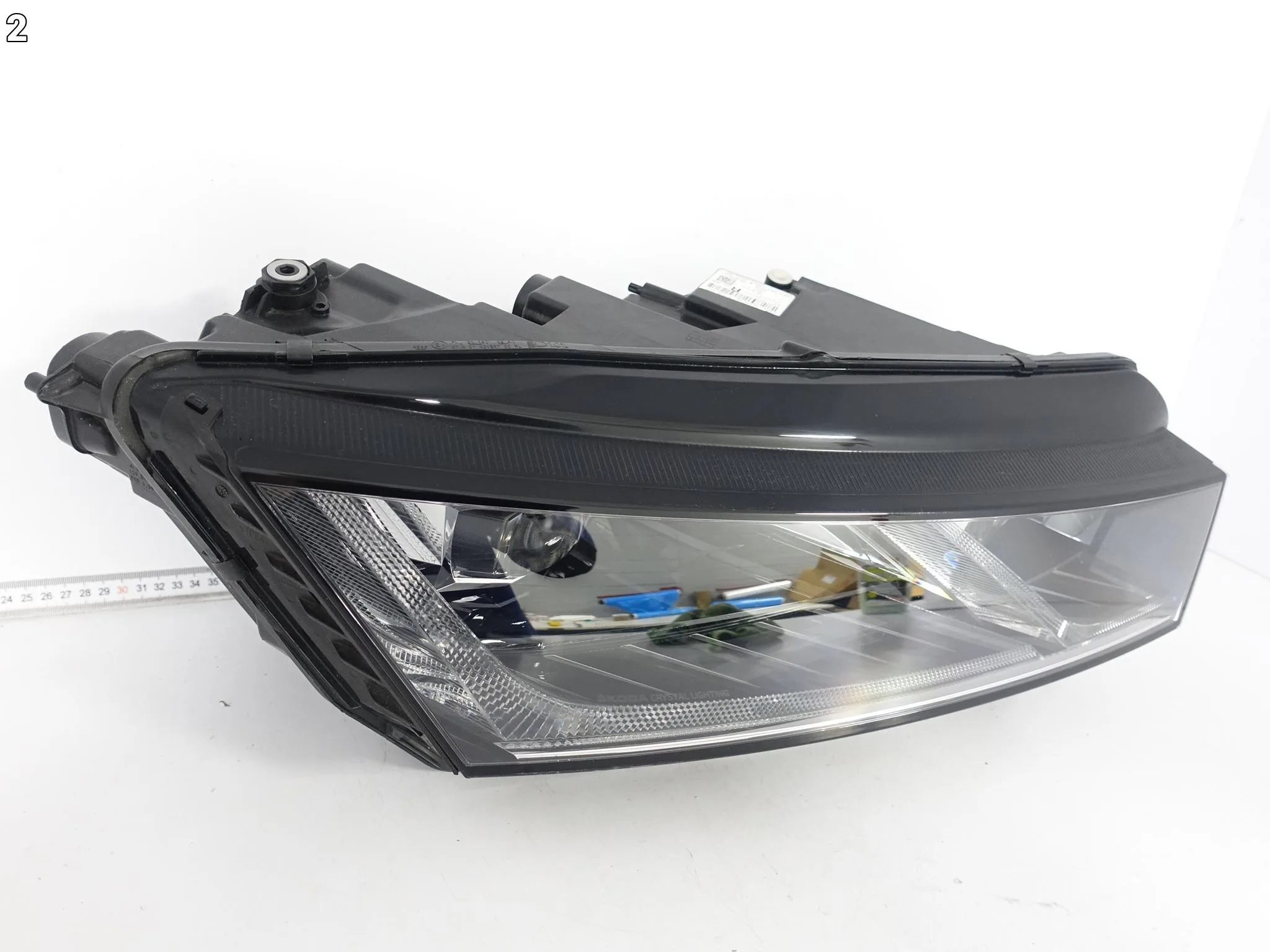 SKODA OCTAVIA IV 4 5E4 20-24 LAMPA FULL LED CRYSTAL LIGHTING PRAWA PRZÓD EU SKODA OCTAVIA IV 4 5E4 20-24 LAMPA FULL LED CRYSTAL LIGHTING PRAWA PRZÓD EU - obrazek 3