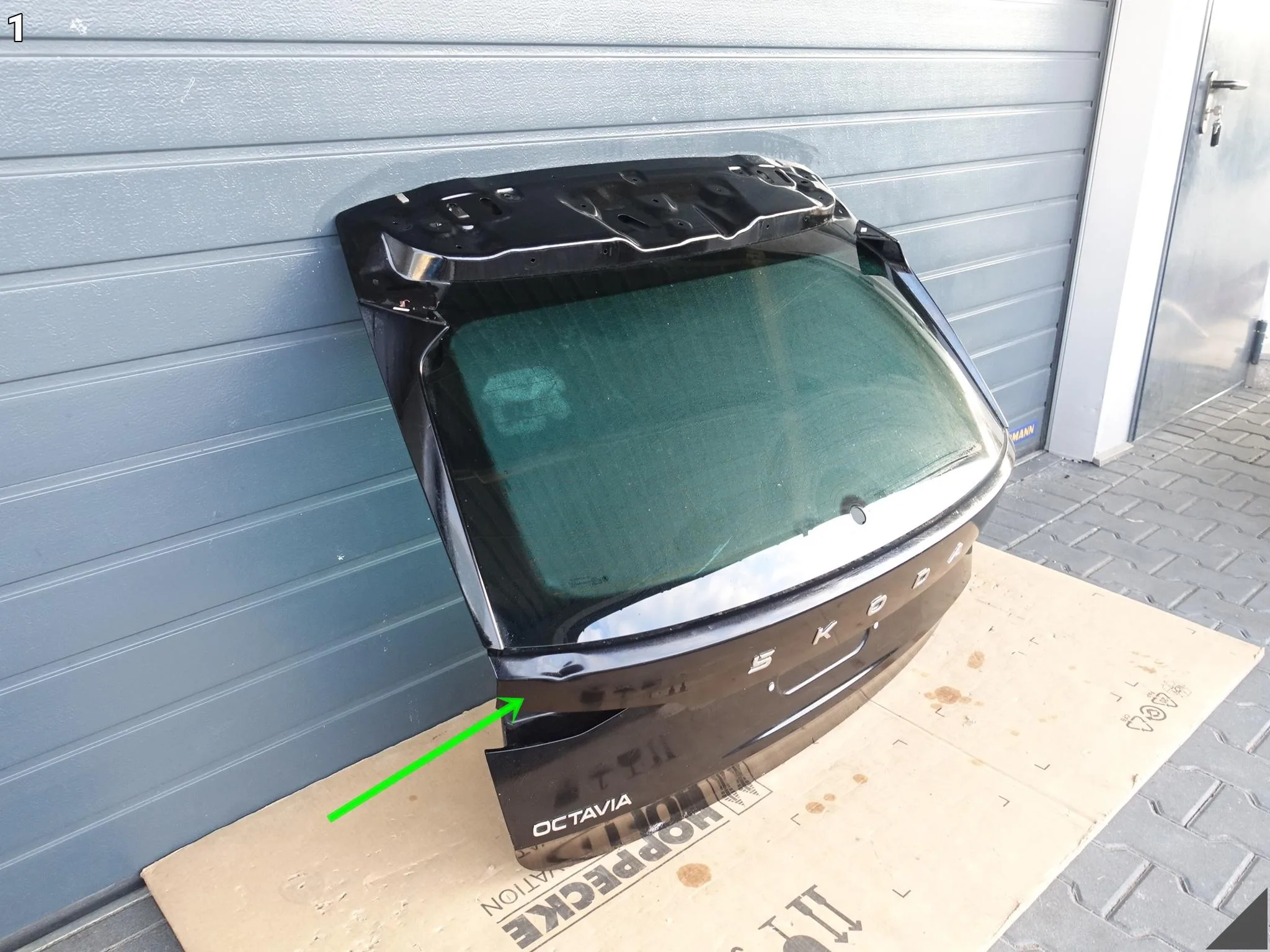 SKODA OCTAVIA IV 4 5E7 20- KOMBI KLAPA POKRYWA BAGAŻNIKA TYŁ + SZYBA SKODA OCTAVIA IV 4 5E7 20- KOMBI KLAPA POKRYWA BAGAŻNIKA TYŁ + SZYBA - obrazek 2
