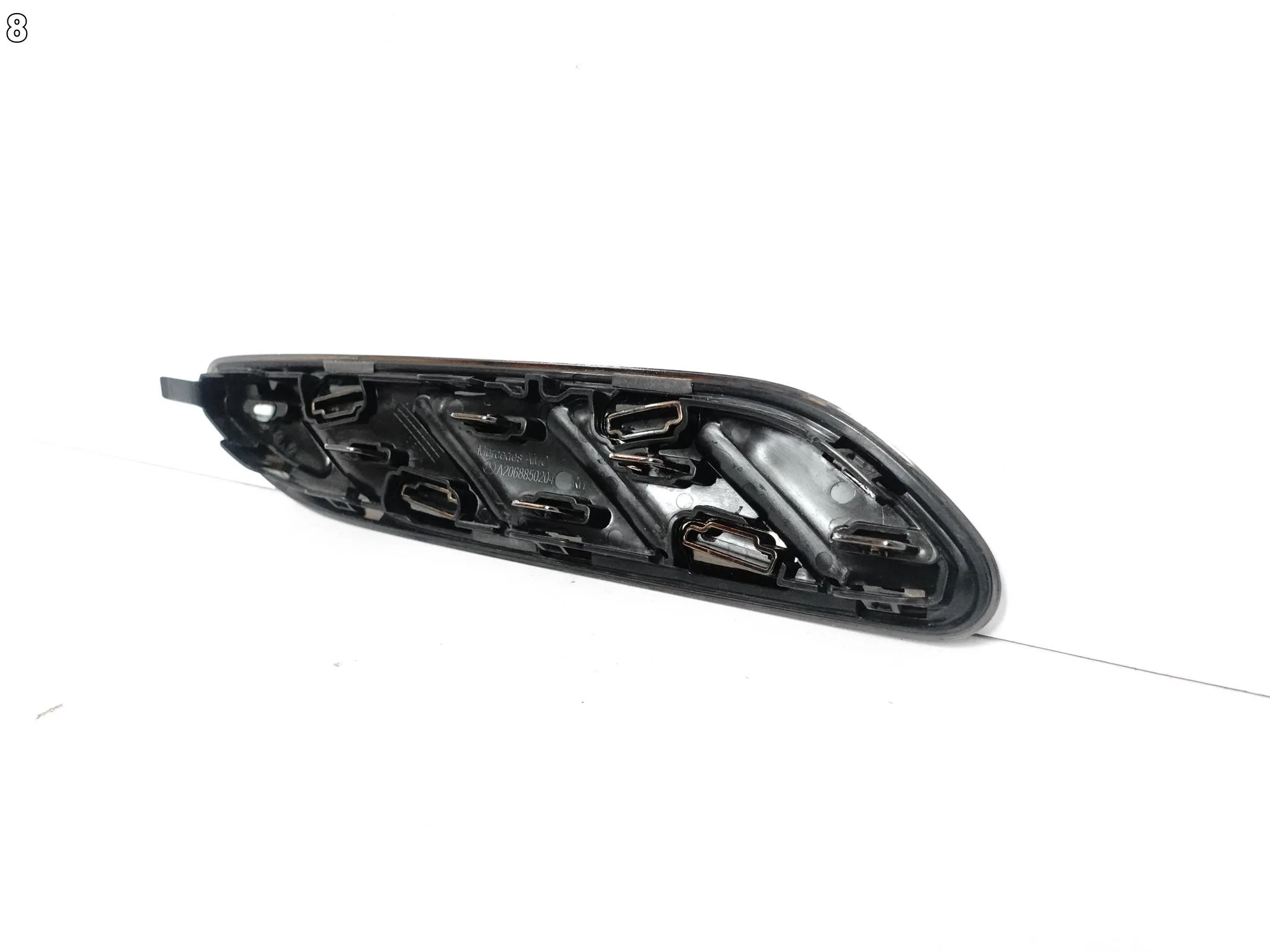 MERCEDES E W214 C W206 63 53 AMG LISTWA KRATKA NAKŁADKA BŁOTNIK PRZÓD PRAWA MERCEDES E W214 C W206 63 53 AMG LISTWA KRATKA NAKŁADKA BŁOTNIK PRZÓD PRAWA - obrazek 9