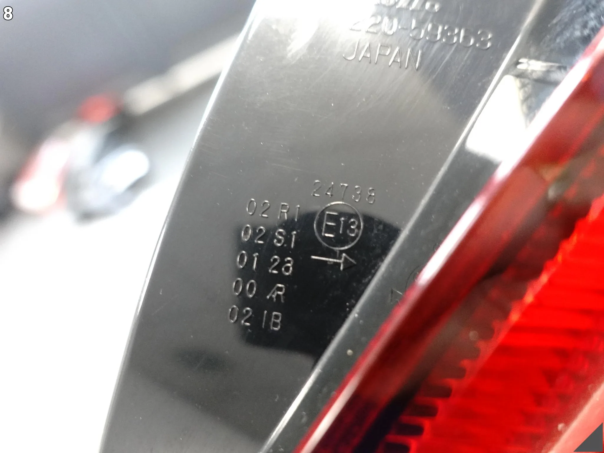 SUZUKI SWIFT MK8 VI 17-24 LAMPA LED W BŁOTNIK PRAWA TYŁ EU 220-59363 SUZUKI SWIFT MK8 VI 17-24 LAMPA LED W BŁOTNIK PRAWA TYŁ EU 220-59363 - obrazek 9