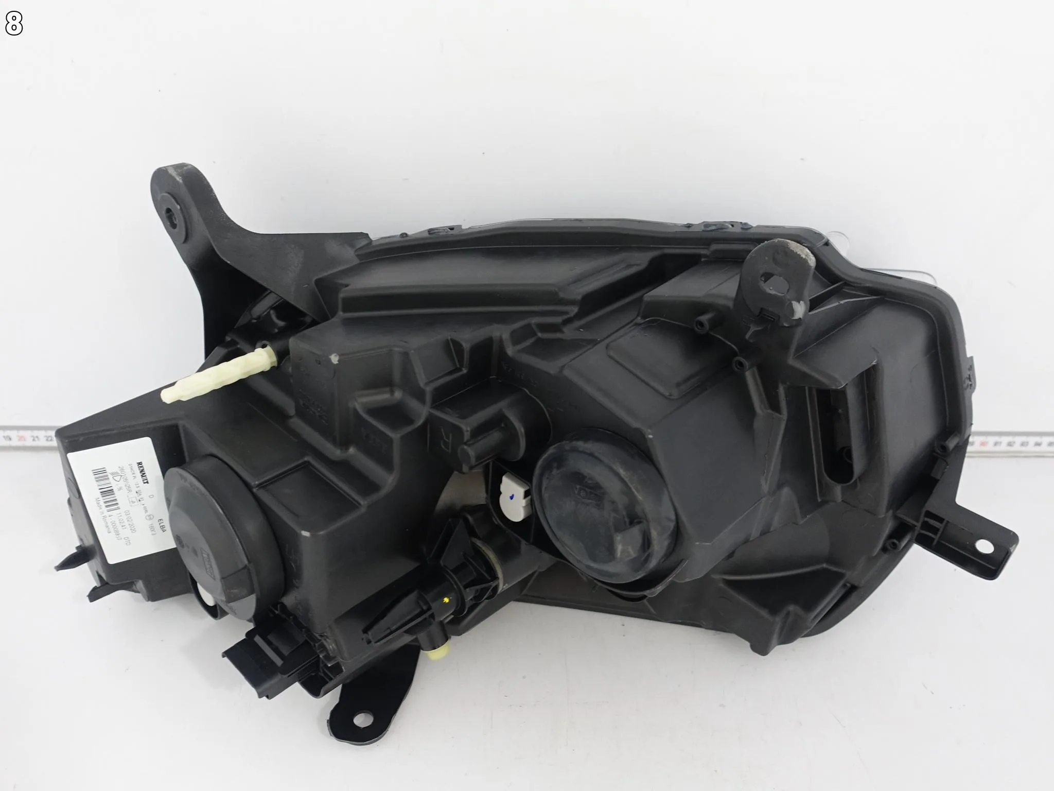 DACIA SANDERO LOGAN II 2 LIFT 17-20 LAMPA PRAWA ZWYKŁA HALOGEN H7 + LED EU DACIA SANDERO LOGAN II 2 LIFT 17-20 LAMPA PRAWA ZWYKŁA HALOGEN H7 + LED EU - obrazek 9