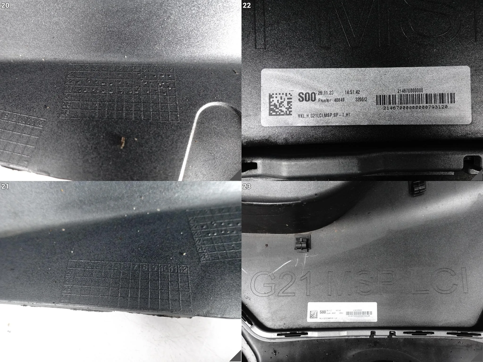 BMW 3 G21 KOMBI TOURING LCI LIFT M-PAKIET 22- ZDERZAK + SPOILER TYŁ (6xPDC) BMW 3 G21 KOMBI TOURING LCI LIFT M-PAKIET 22- ZDERZAK + SPOILER TYŁ (6xPDC) - obrazek 12