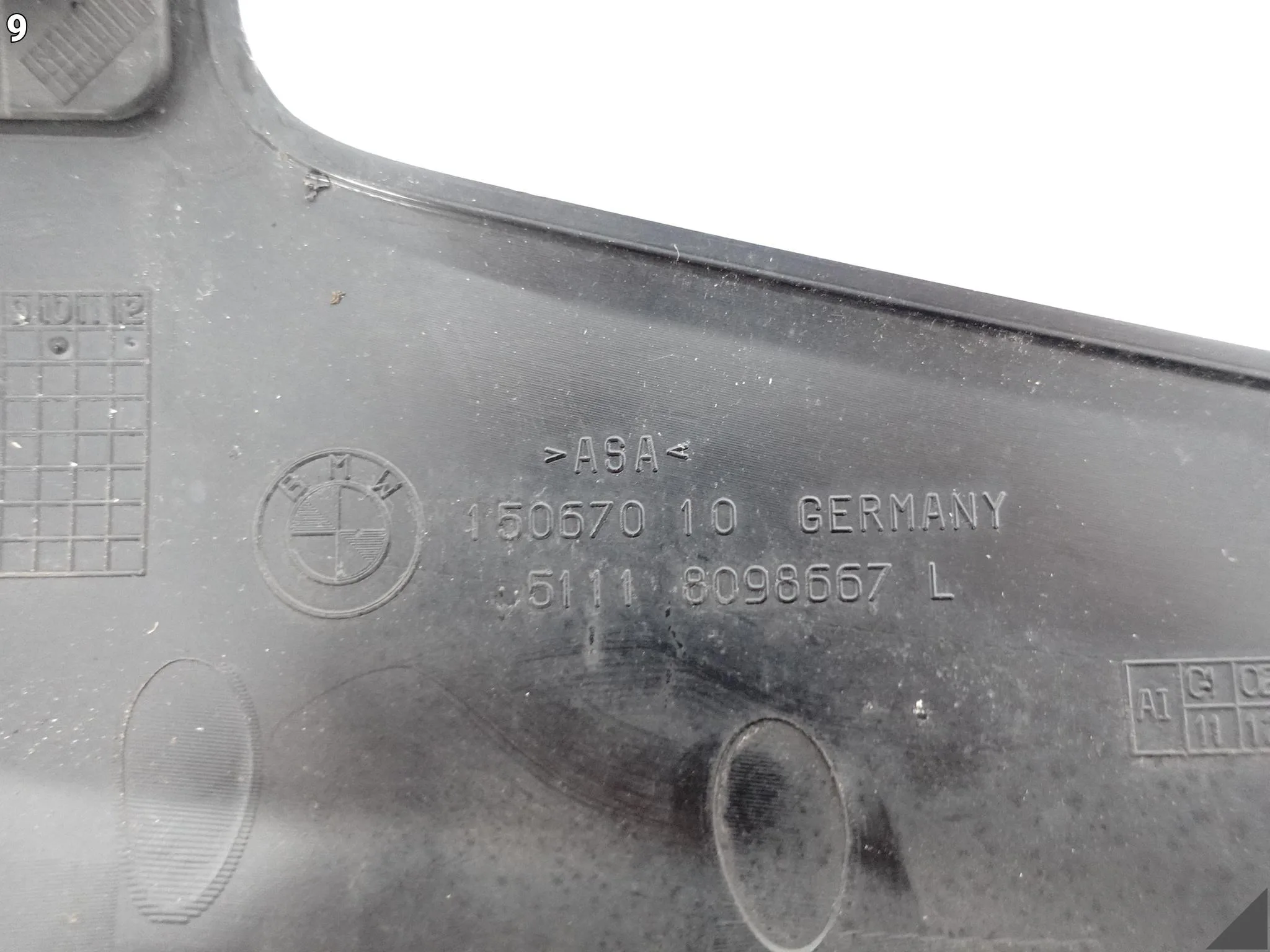 BMW 5 G30 G31 M-PAKIET MSP LCI / LIFT 20-24 LISTWA W ZDERZAK PRZÓD LEWA BMW 5 G30 G31 M-PAKIET MSP LCI / LIFT 20-24 LISTWA W ZDERZAK PRZÓD LEWA - obrazek 10