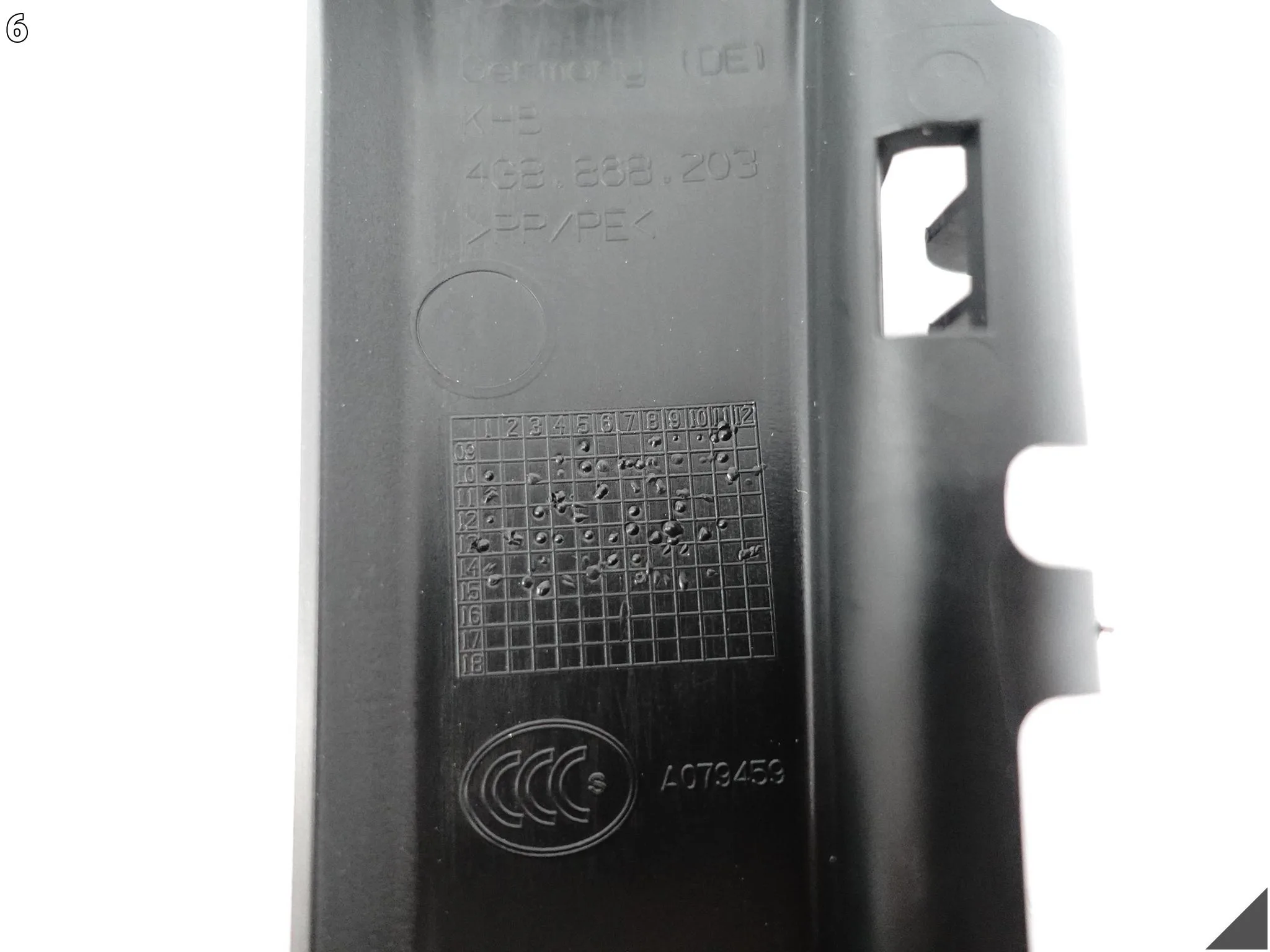 AUDI A7 S7 RS7 4G8 C7 10-18 LISTWA OSŁONA POSZYCIE SŁUPEK A LEWY SOUL 4PK AUDI A7 S7 RS7 4G8 C7 10-18 LISTWA OSŁONA POSZYCIE SŁUPEK A LEWY SOUL 4PK - obrazek 7