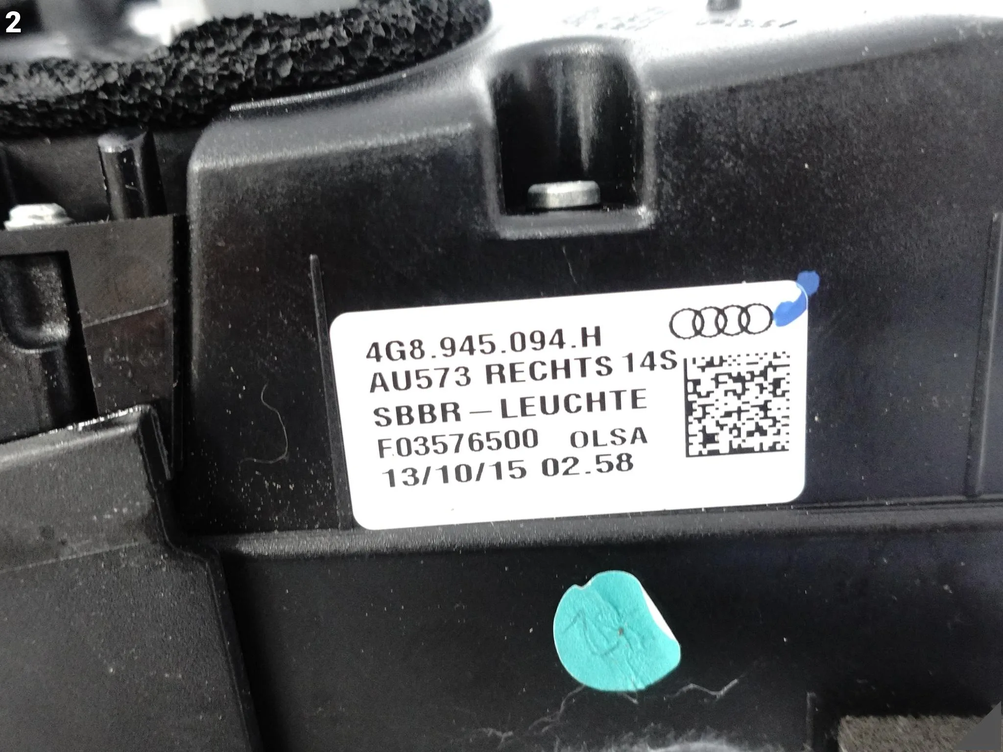 AUDI A7 S7 RS7 4G8 C7 LIFT 14-18 LAMPA LED TYLNA W KLAPE PRAWA MATRIX EU AUDI A7 S7 RS7 4G8 C7 LIFT 14-18 LAMPA LED TYLNA W KLAPE PRAWA MATRIX EU - obrazek 3