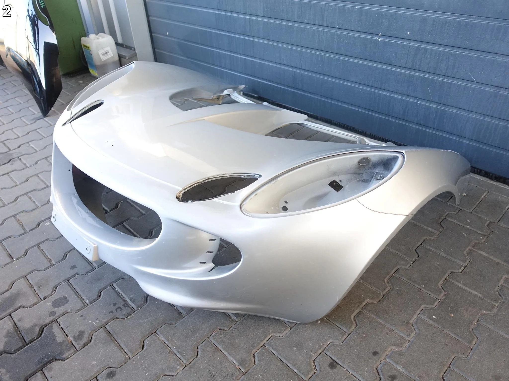 LOTUS ELISE EXIGE S2 01-11 MASKA ZDERZAK BUMPER FRONTCLAM CALMSHELL PRZÓD LOTUS ELISE EXIGE S2 01-11 MASKA ZDERZAK BUMPER FRONTCLAM CALMSHELL PRZÓD - obrazek 3