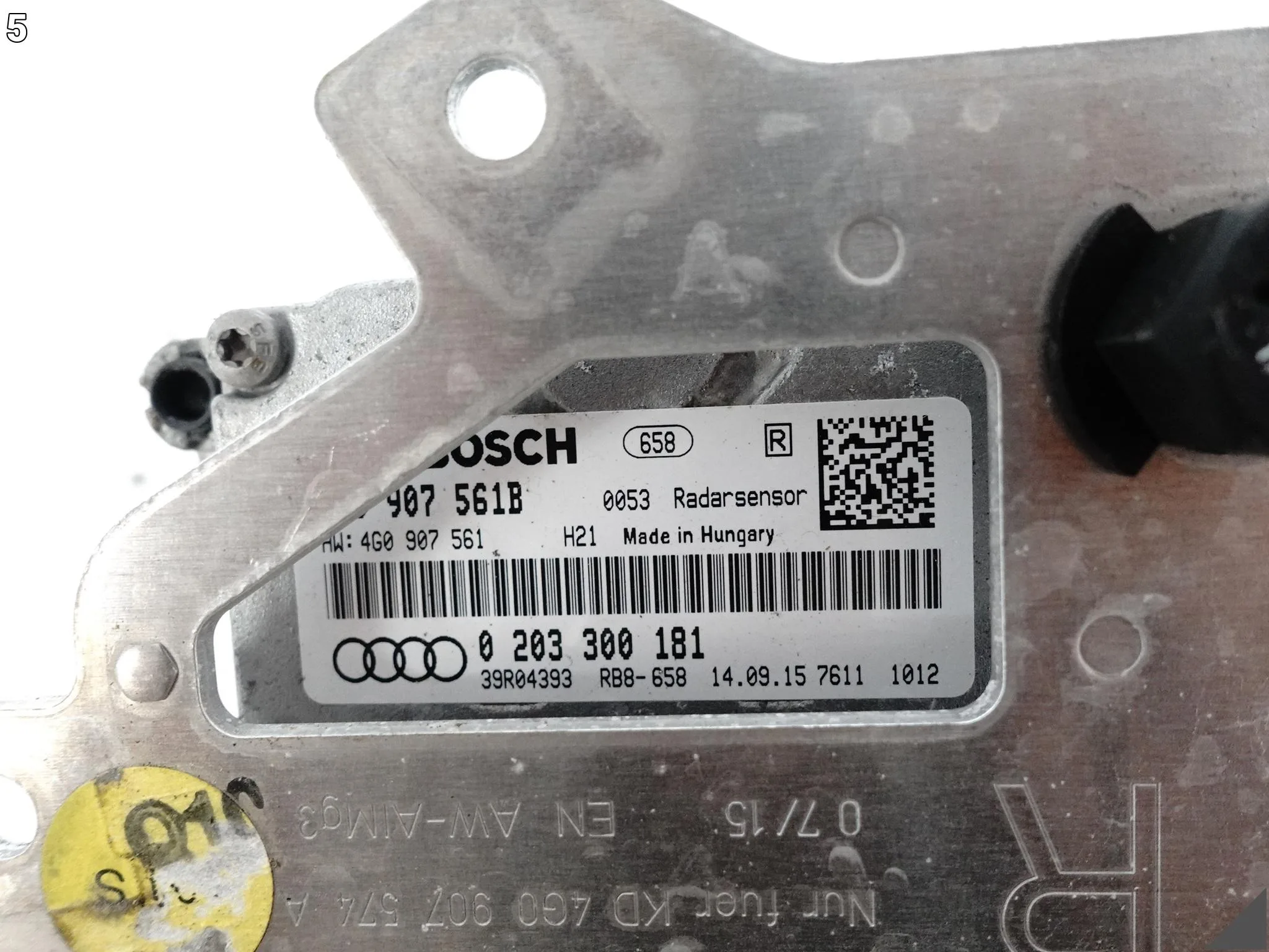 AUDI A7 S7 RS7 4G8 A6 S6 RS6 4G0 C7 14-18 LIFT RADAR ACC DISTRONIC PRAWY AUDI A7 S7 RS7 4G8 A6 S6 RS6 4G0 C7 14-18 LIFT RADAR ACC DISTRONIC PRAWY - obrazek 6