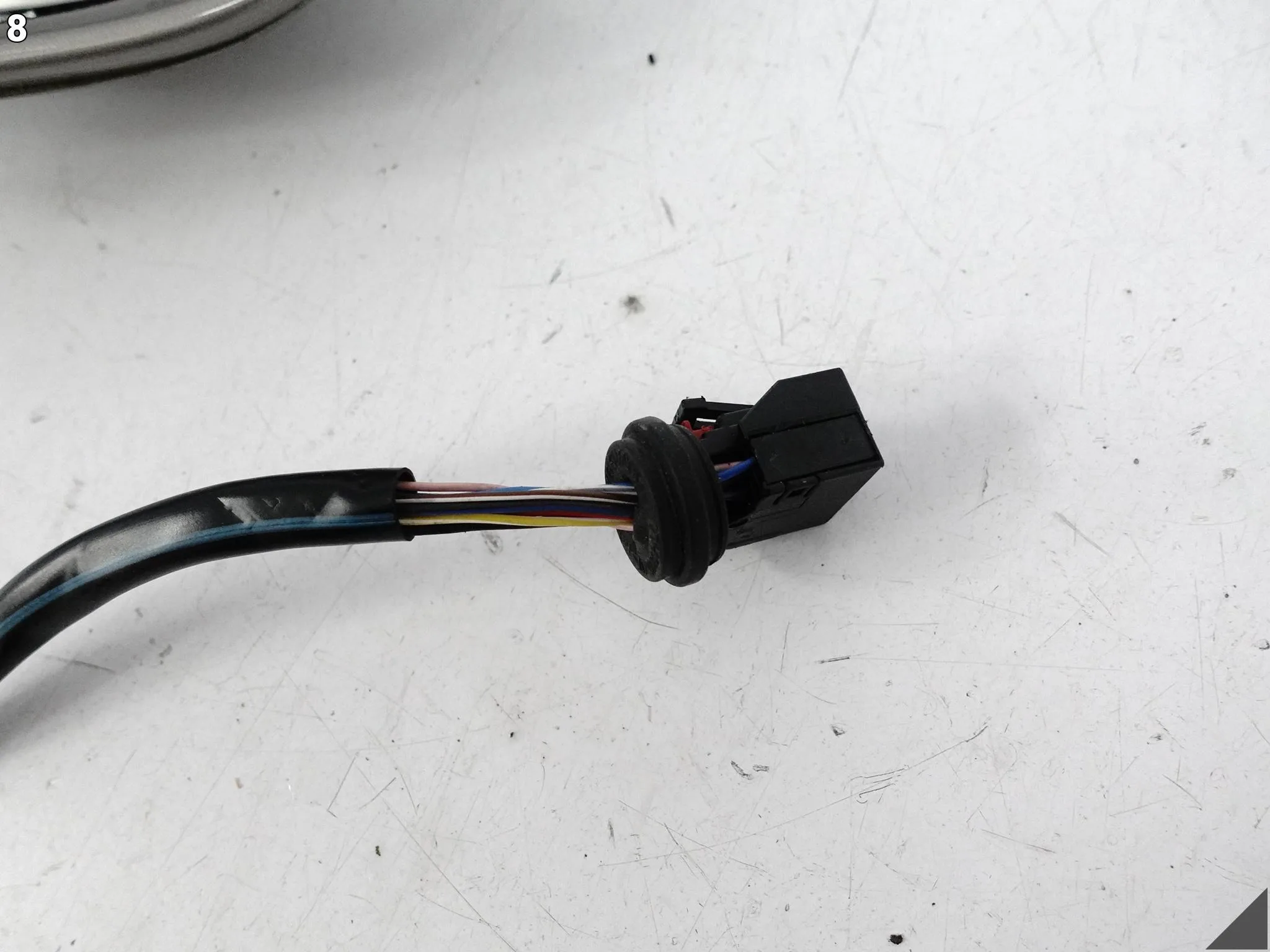 AUDI A7 S7 4G8 C7 10-18 LUSTERKO PRAWE KOLOR N3N3 12 PIN EUROPA AUDI A7 S7 4G8 C7 10-18 LUSTERKO PRAWE KOLOR N3N3 12 PIN EUROPA - obrazek 10