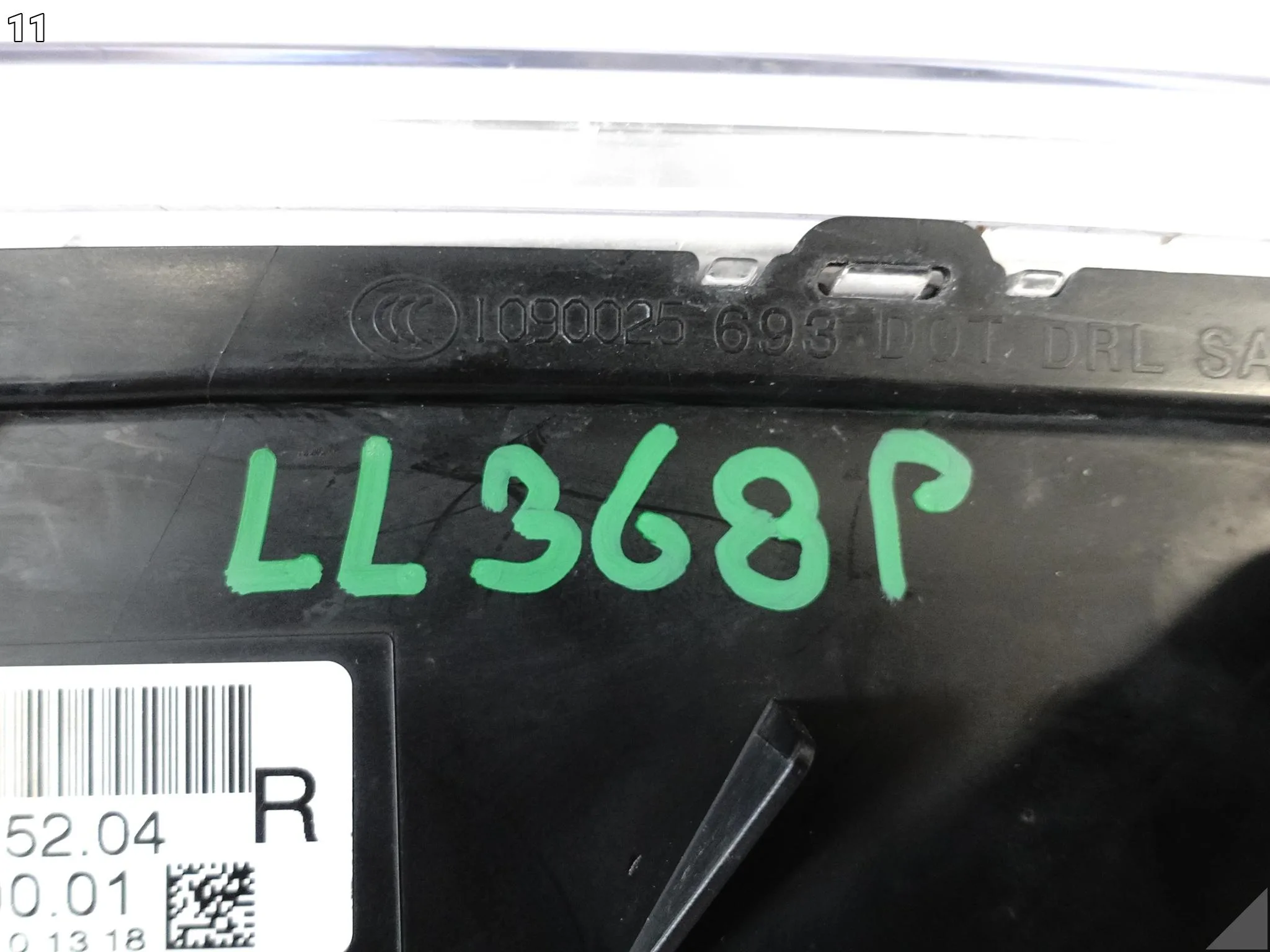 PORSCHE 991 911 MK1 11-15 LAMPA LED DRL KIERUNKOWSKAZ PRAWY W ZDERZAK PRZÓD PORSCHE 991 911 MK1 11-15 LAMPA LED DRL KIERUNKOWSKAZ PRAWY W ZDERZAK PRZÓD - obrazek 12