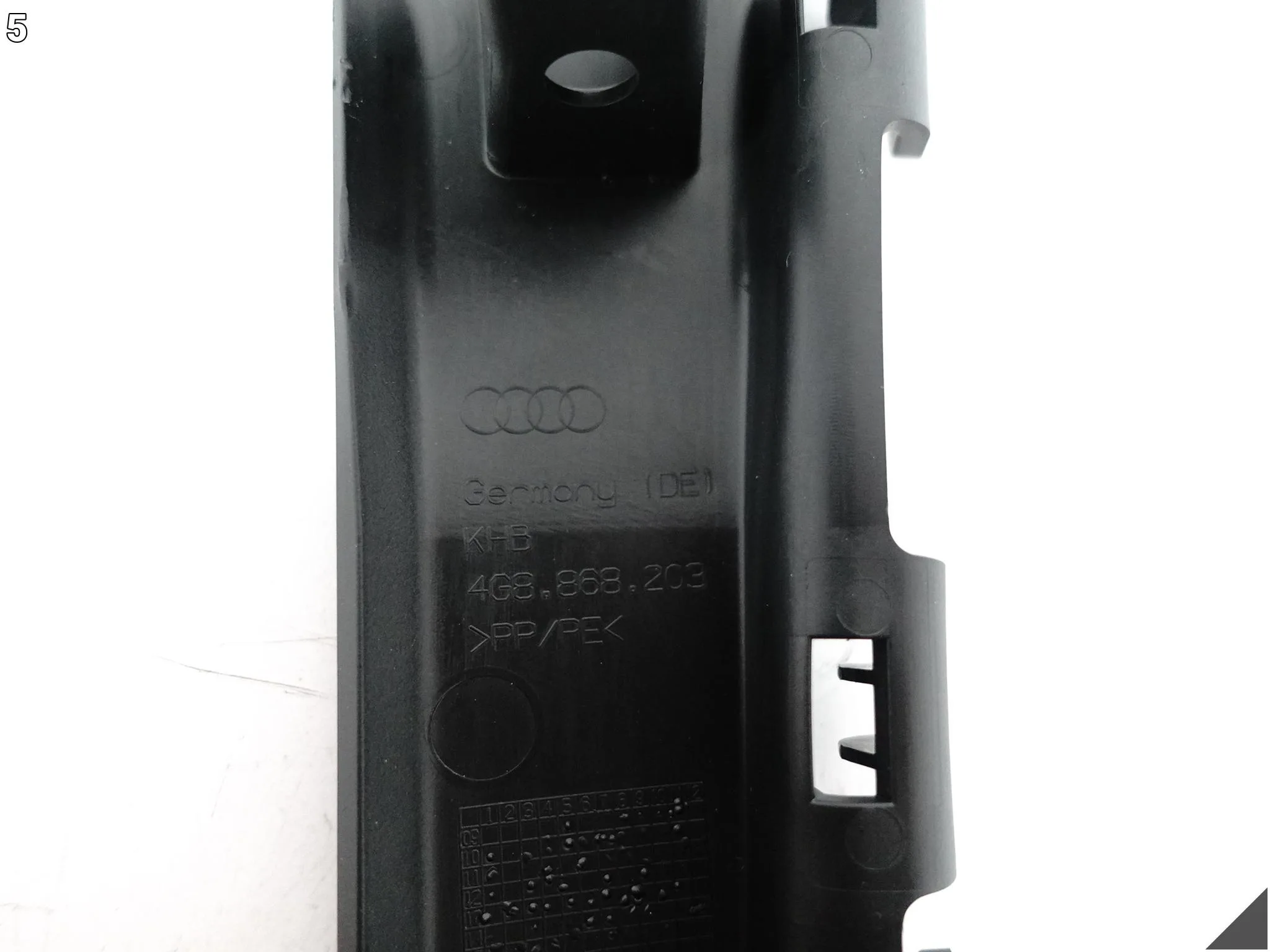 AUDI A7 S7 RS7 4G8 C7 10-18 LISTWA OSŁONA POSZYCIE SŁUPEK A LEWY SOUL 4PK AUDI A7 S7 RS7 4G8 C7 10-18 LISTWA OSŁONA POSZYCIE SŁUPEK A LEWY SOUL 4PK - obrazek 6