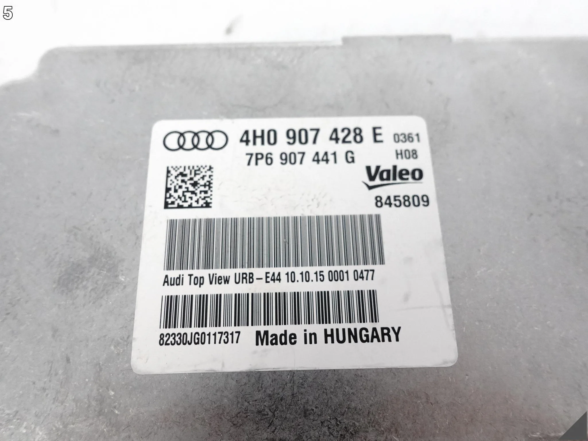 AUDI A7 S7 RS7 4G8 A6 S6 RS6 4G0 A8 4H0 STEROWNIK KAMERY 360 AUDI TOP VIEW AUDI A7 S7 RS7 4G8 A6 S6 RS6 4G0 A8 4H0 STEROWNIK KAMERY 360 AUDI TOP VIEW - obrazek 6