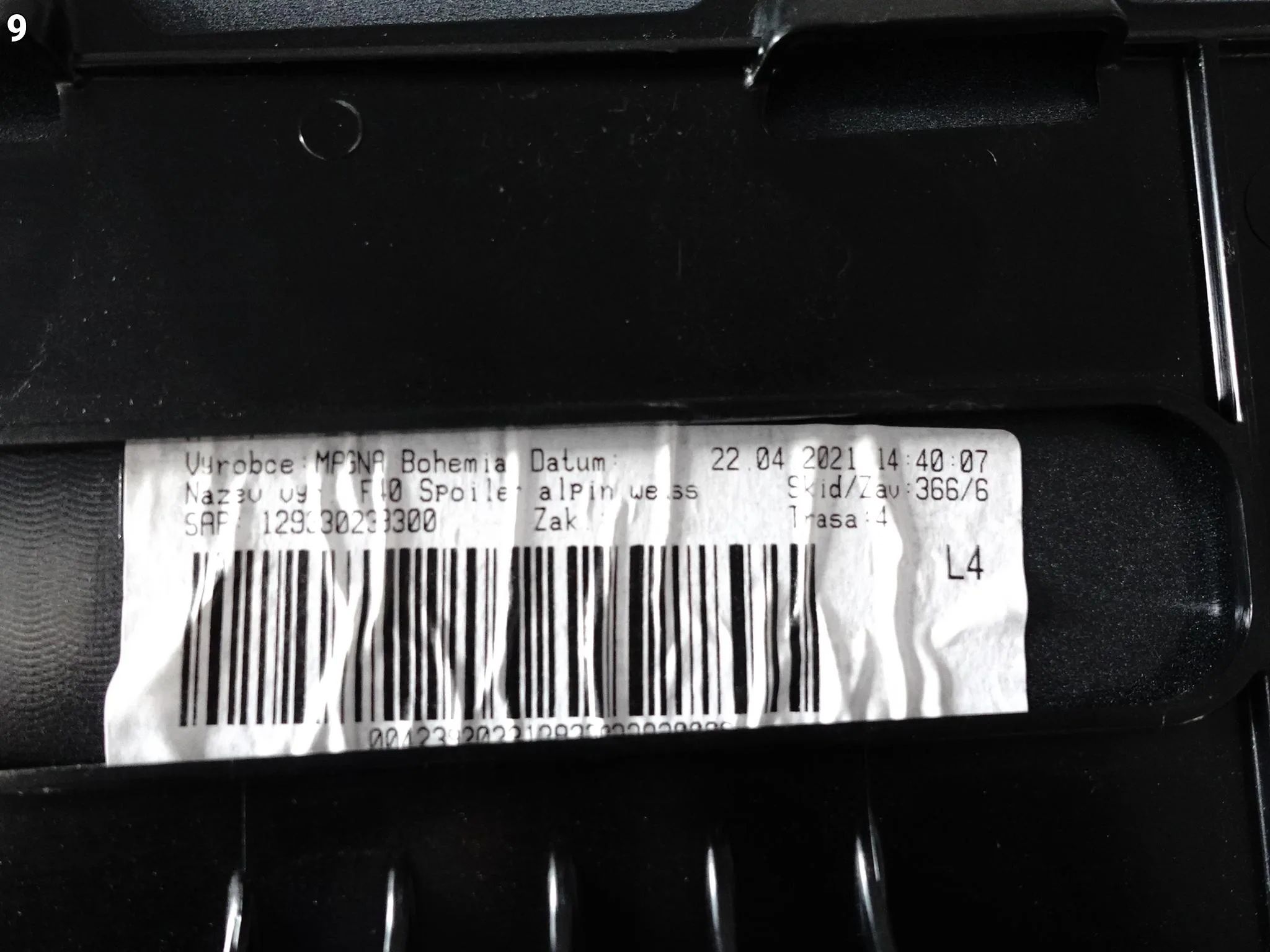 BMW 1 F40 19-24 SPOILER LOTKA SKRZYDŁO NA KLAPĘ BAGAŻNIK TYŁ ALPINWEISS III BMW 1 F40 19-24 SPOILER LOTKA SKRZYDŁO NA KLAPĘ BAGAŻNIK TYŁ ALPINWEISS III - obrazek 10