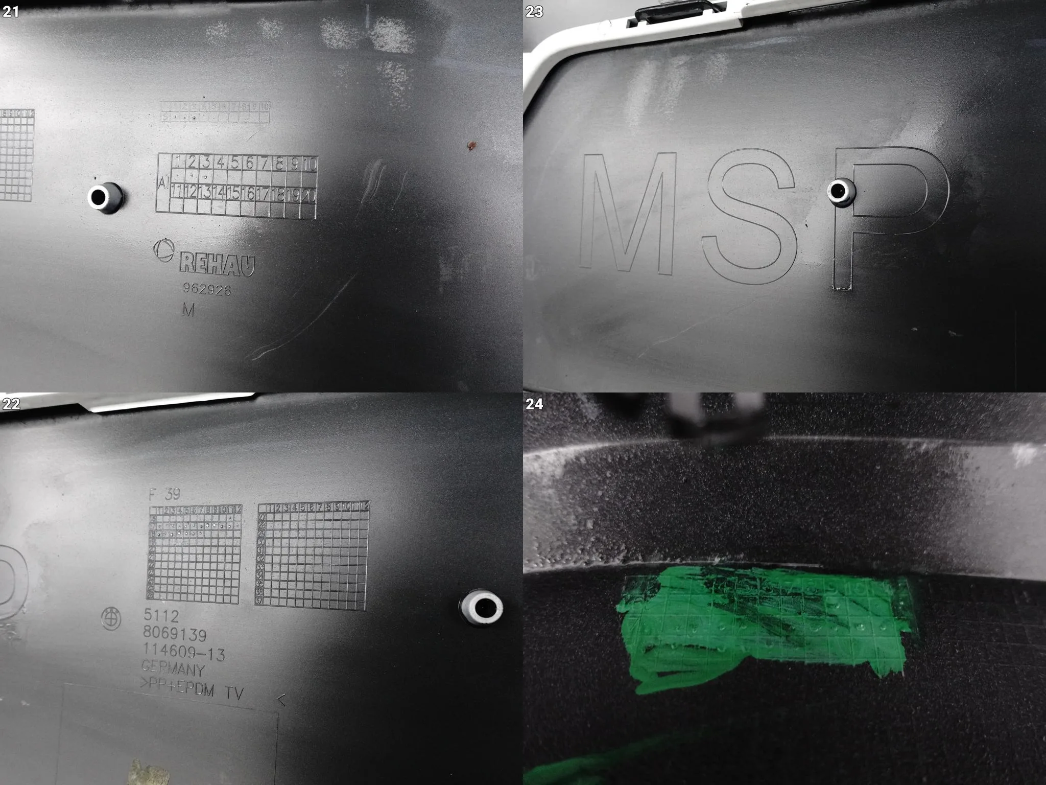 BMW X2 F39 M-PAKIET MSP 17-23 (PRZED / LIFT) ZDERZAK SPOILER TYŁ (4xPDC) BMW X2 F39 M-PAKIET MSP 17-23 (PRZED / LIFT) ZDERZAK SPOILER TYŁ (4xPDC) - obrazek 13