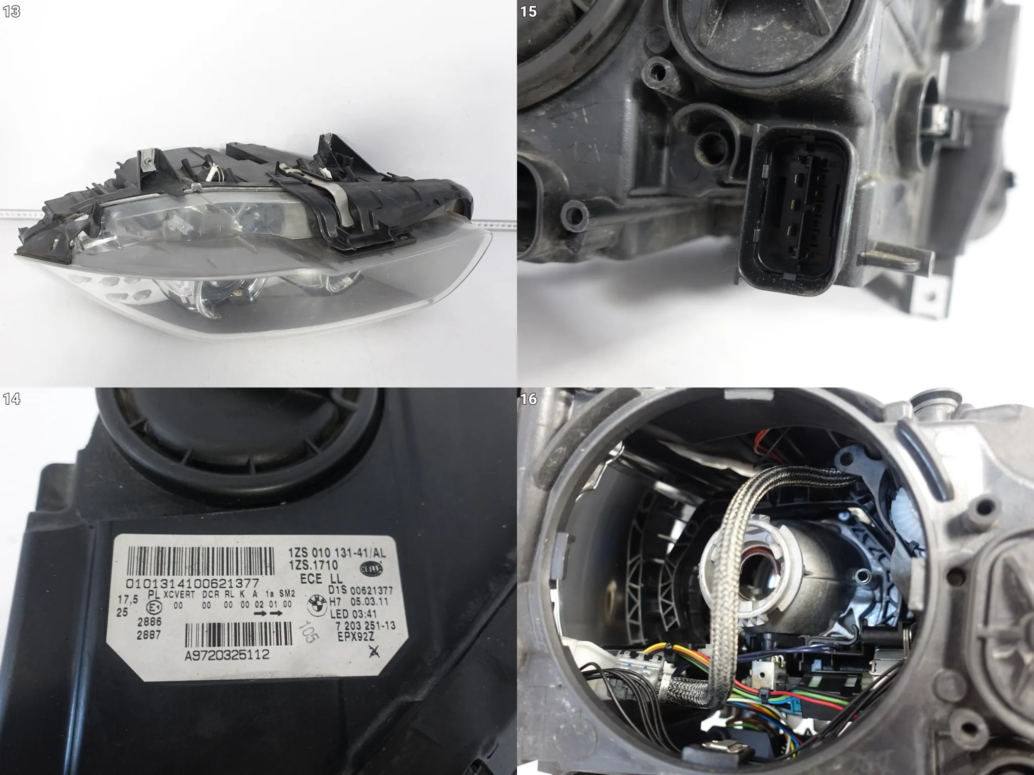 BMW 5 F10 F11 VFL 10-13 LAMPA XENON + LED DYNAMIC SKRĘTNA LEWA PRZÓD EUROPA BMW 5 F10 F11 VFL 10-13 LAMPA XENON + LED DYNAMIC SKRĘTNA LEWA PRZÓD EUROPA - obrazek 14
