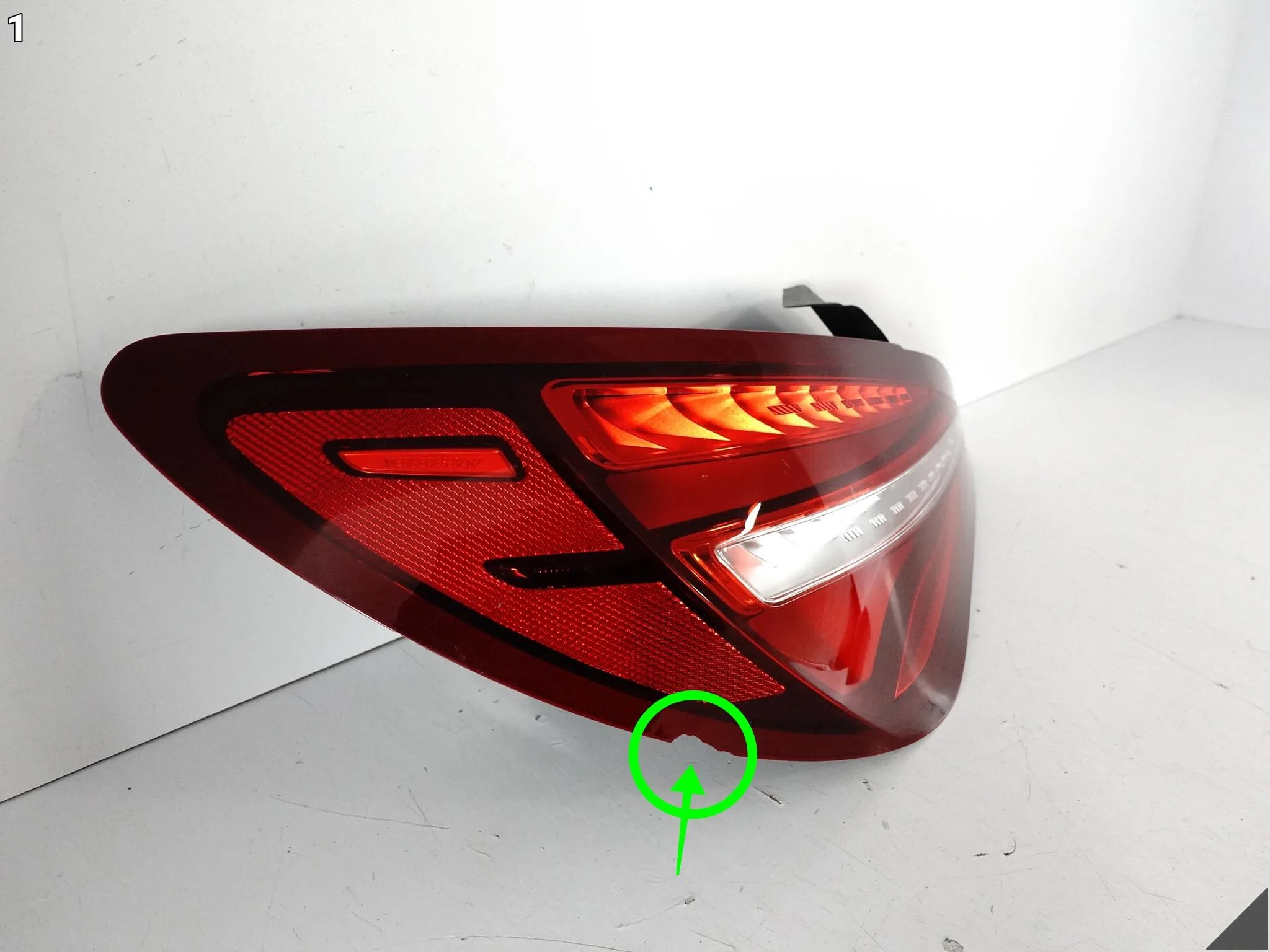 MERCEDES CLA C117 X117 LIFT MOPF 16-19 LAMPA LED W BŁOTNIK LEWA TYŁ EU MERCEDES CLA C117 X117 LIFT MOPF 16-19 LAMPA LED W BŁOTNIK LEWA TYŁ EU - obrazek 2