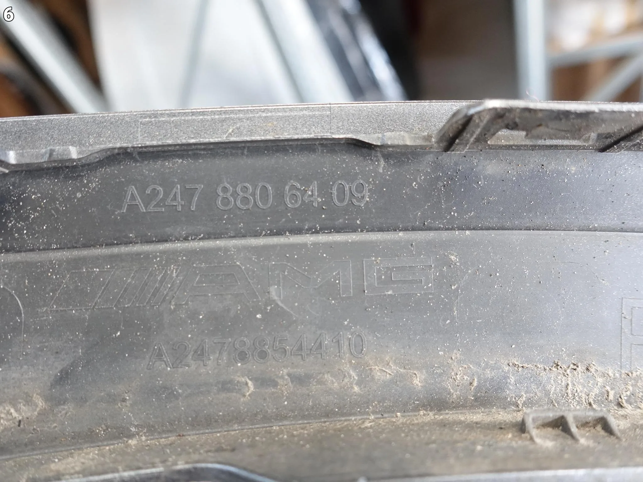MERCEDES GLB X247 AMG 19- LIFT MOPF LISTWA NAKŁADKA NA BŁOTNIK PRAWY PRZÓD MERCEDES GLB X247 AMG 19- LIFT MOPF LISTWA NAKŁADKA NA BŁOTNIK PRAWY PRZÓD - obrazek 7