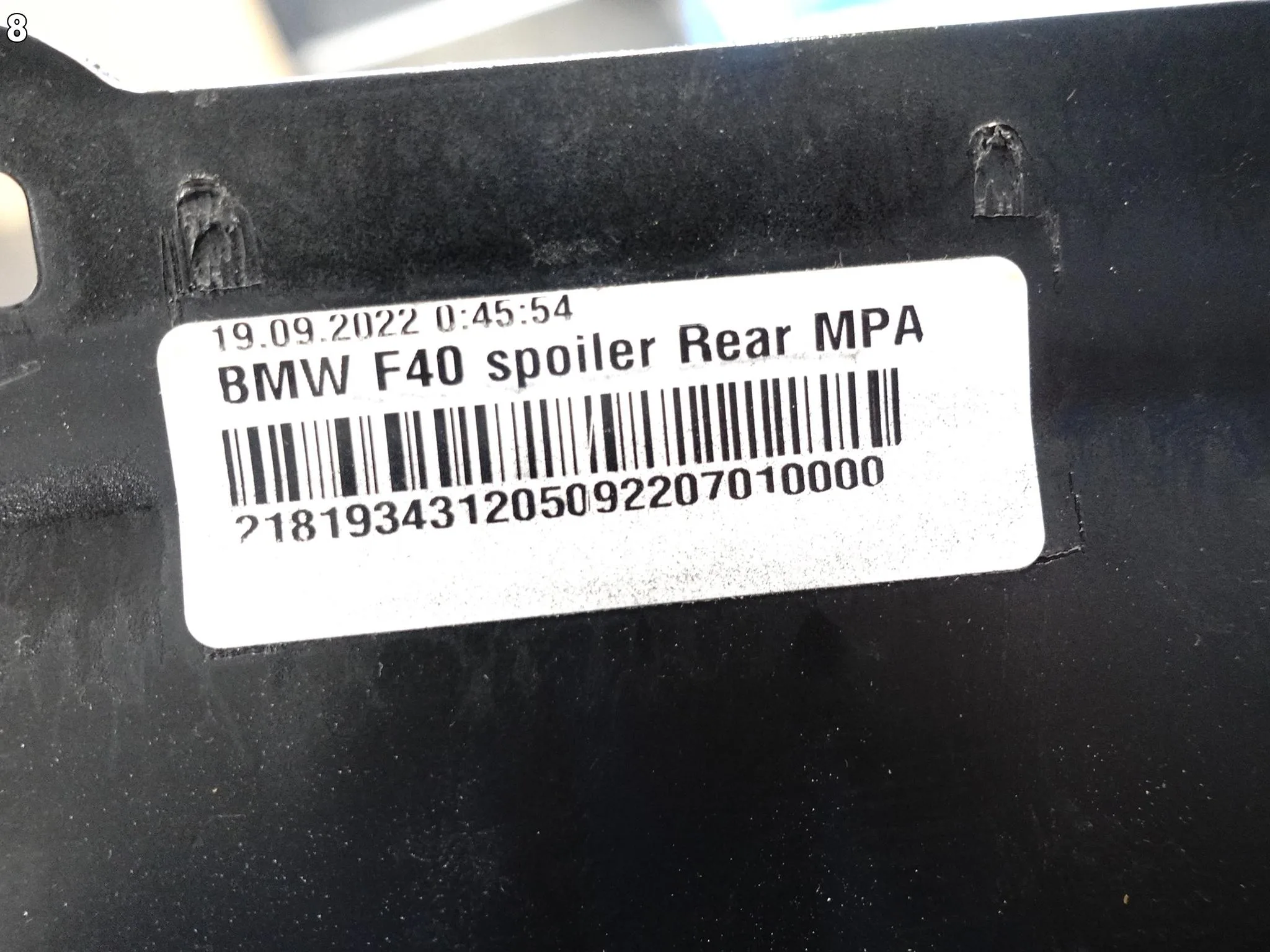 BMW 1 F40 MPA M-PAKIET 19-24 SPOILER DYFUZOR DOKŁADKA W ZDERZAK TYŁ BMW 1 F40 MPA M-PAKIET 19-24 SPOILER DYFUZOR DOKŁADKA W ZDERZAK TYŁ - obrazek 9