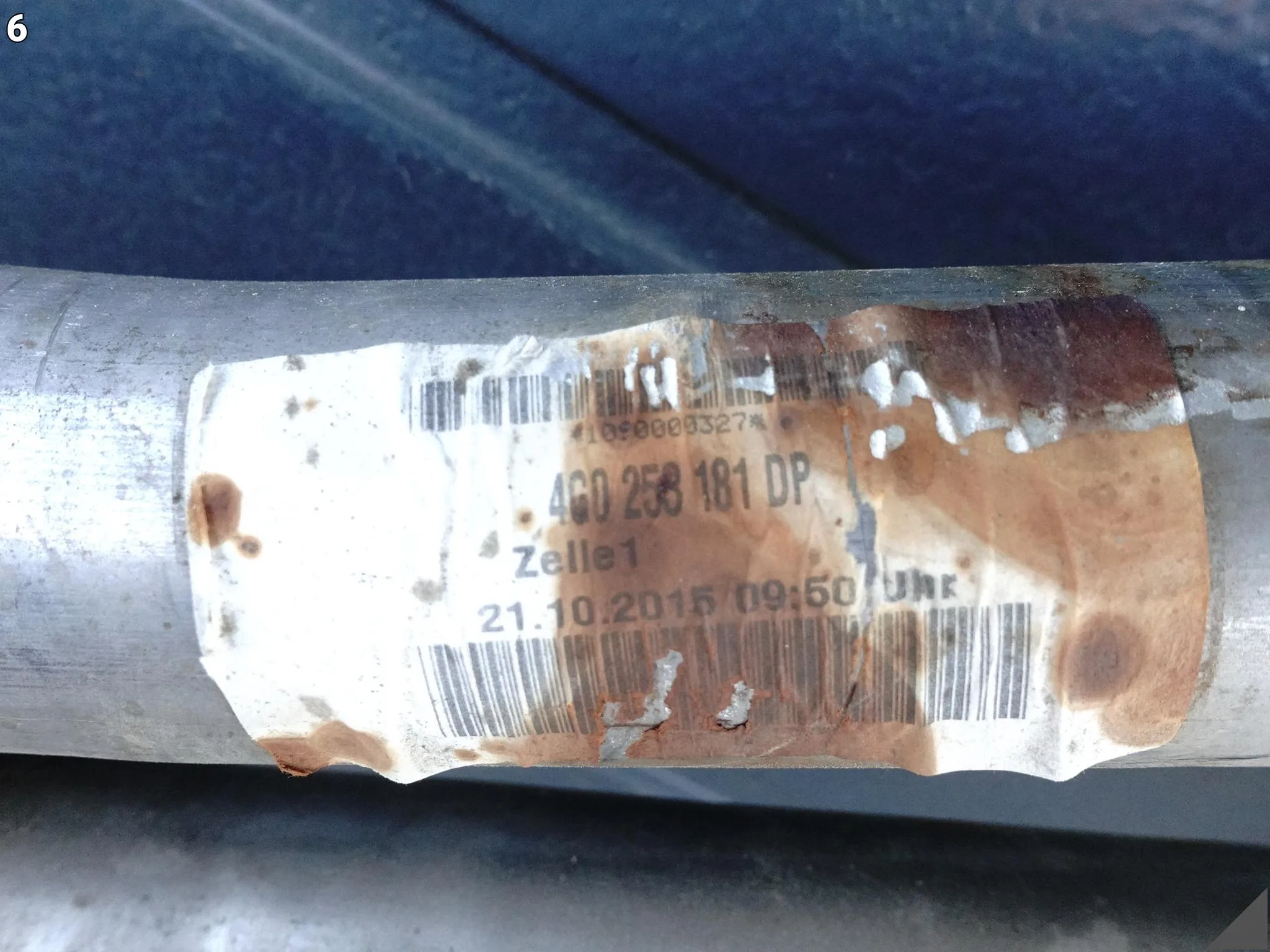 AUDI A7 4G8 A6 4G0 C7 10-18 WYDECH TŁUMIK UKŁAD WYDECHOWY LEWY TYŁ 3.0 TDI AUDI A7 4G8 A6 4G0 C7 10-18 WYDECH TŁUMIK UKŁAD WYDECHOWY LEWY TYŁ 3.0 TDI - obrazek 7