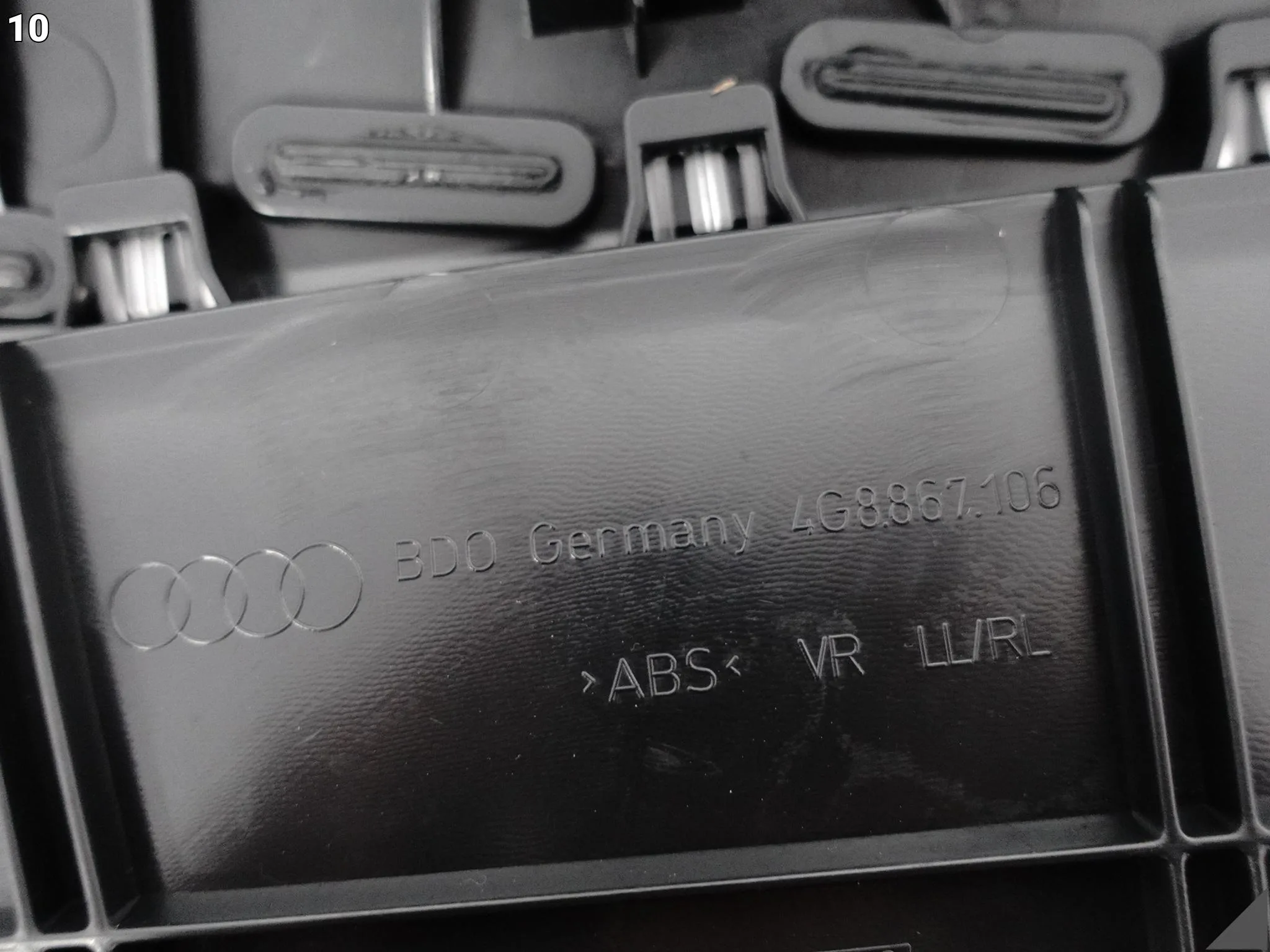 AUDI A7 S7 RS7 C7 4G8 10-18 TAPICERKA DRZWI PRAWY PRZÓD ALCANTARA SOUL AUDI A7 S7 RS7 C7 4G8 10-18 TAPICERKA DRZWI PRAWY PRZÓD ALCANTARA SOUL - obrazek 11