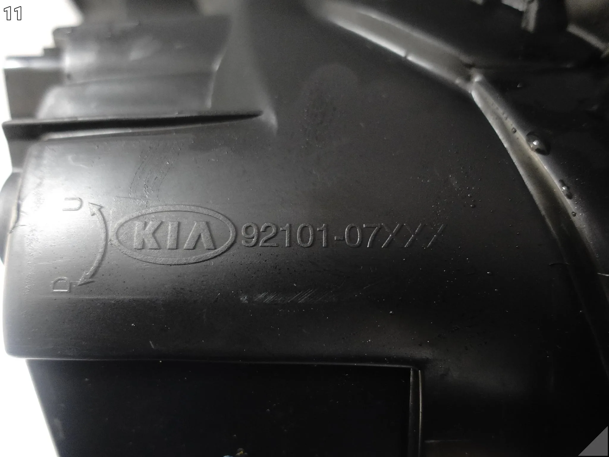 KIA PICANTO I (1 GENERACJA) LIFT 07-11 LAMPA ZWYKŁA HALOGEN LEWA PRZÓD EU KIA PICANTO I (1 GENERACJA) LIFT 07-11 LAMPA ZWYKŁA HALOGEN LEWA PRZÓD EU - obrazek 12