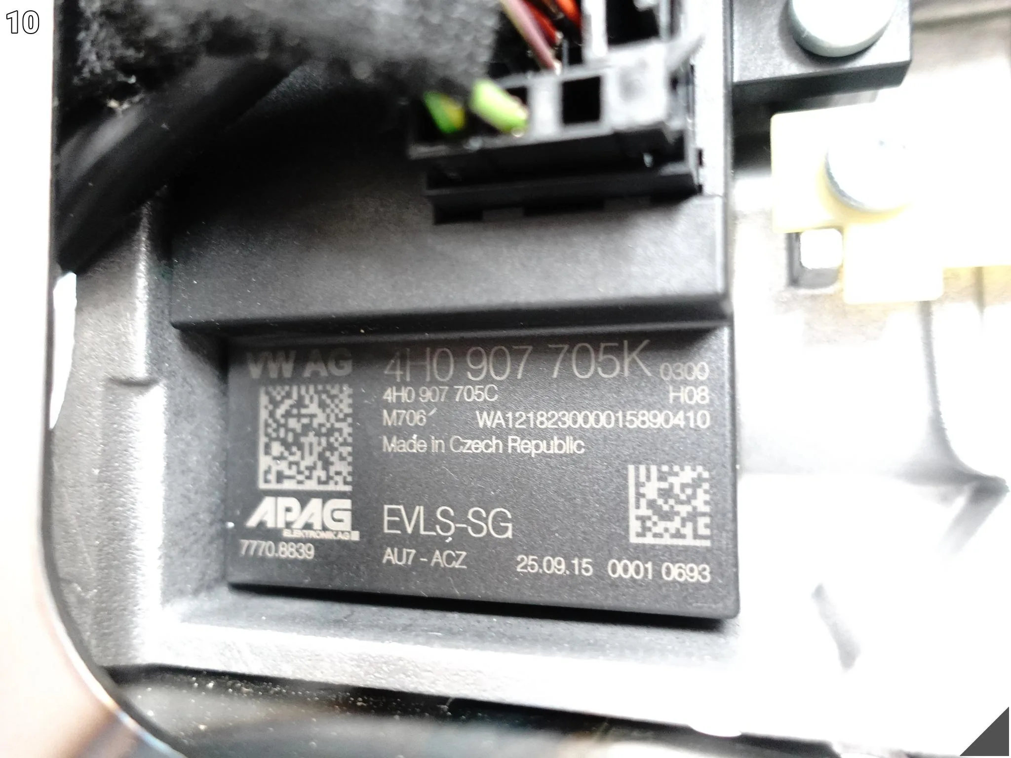 AUDI A7 S7 RS7 4G8 A6 S6 RS6 4G0 C7 10-18 KOLUMNA KIEROWNICZA ELEKTRYCZNA AUDI A7 S7 RS7 4G8 A6 S6 RS6 4G0 C7 10-18 KOLUMNA KIEROWNICZA ELEKTRYCZNA - obrazek 11