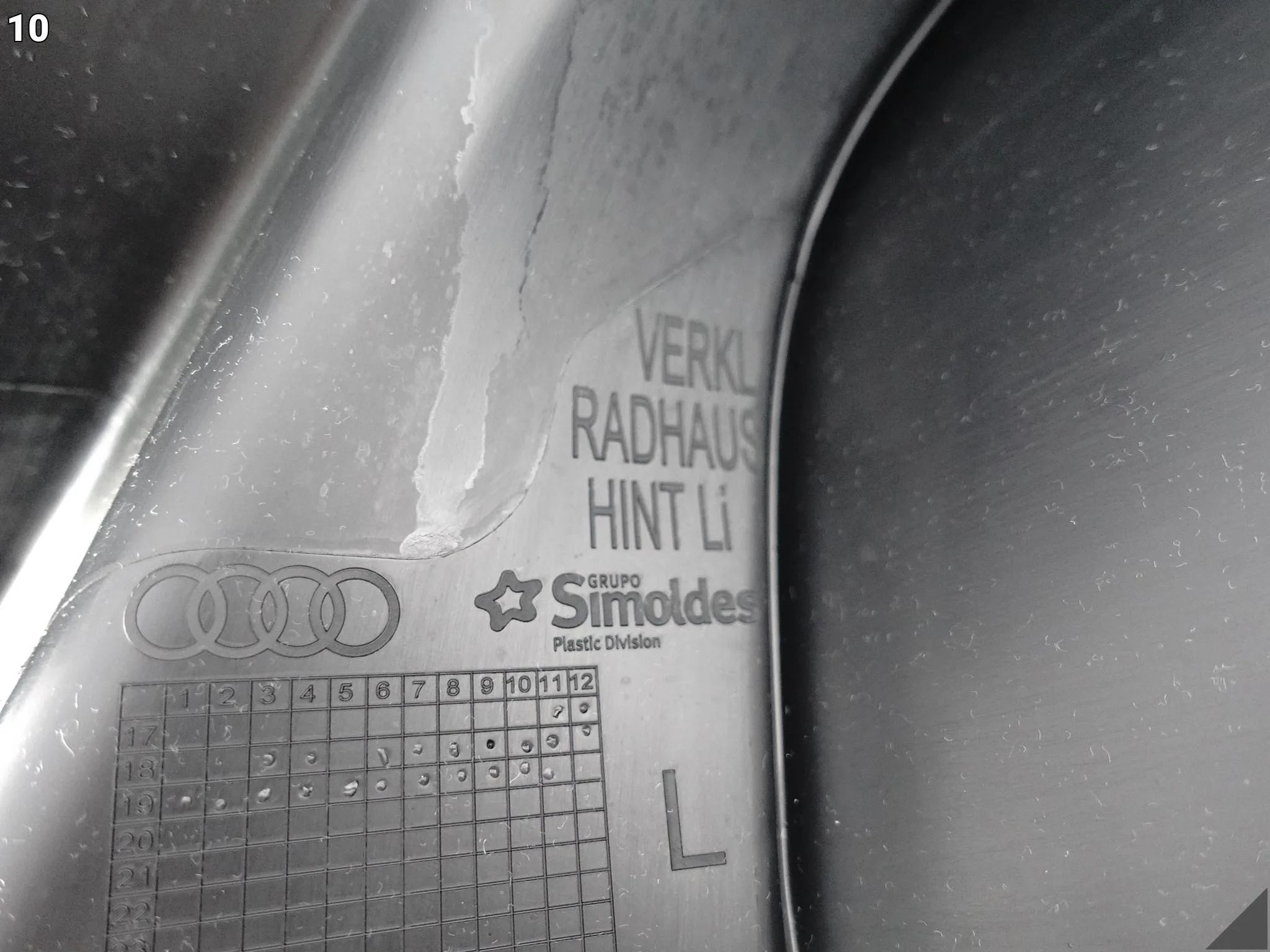 AUDI Q3 II 83A F3 18-25 OSŁONA POSZYCIE SŁUPEK C NADKOLE LEWA TYŁ 4PK SOUL AUDI Q3 II 83A F3 18-25 OSŁONA POSZYCIE SŁUPEK C NADKOLE LEWA TYŁ 4PK SOUL - obrazek 11