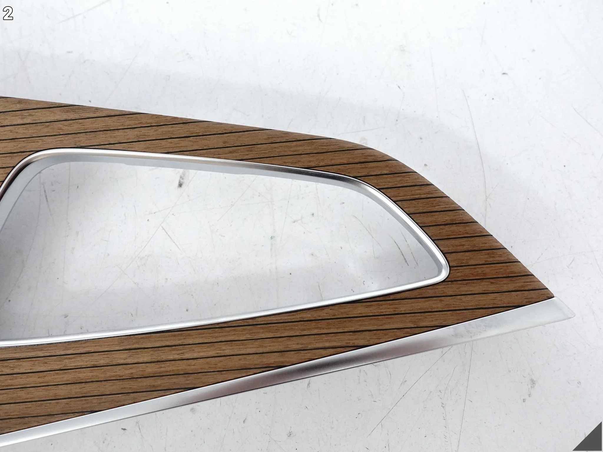 AUDI A7 S7 RS7 4G8 C7 10-18 OSŁONA DEKOR DRZWI LISTWA LEWA TYŁ CHROM KB4 AUDI A7 S7 RS7 4G8 C7 10-18 OSŁONA DEKOR DRZWI LISTWA LEWA TYŁ CHROM KB4 - obrazek 3