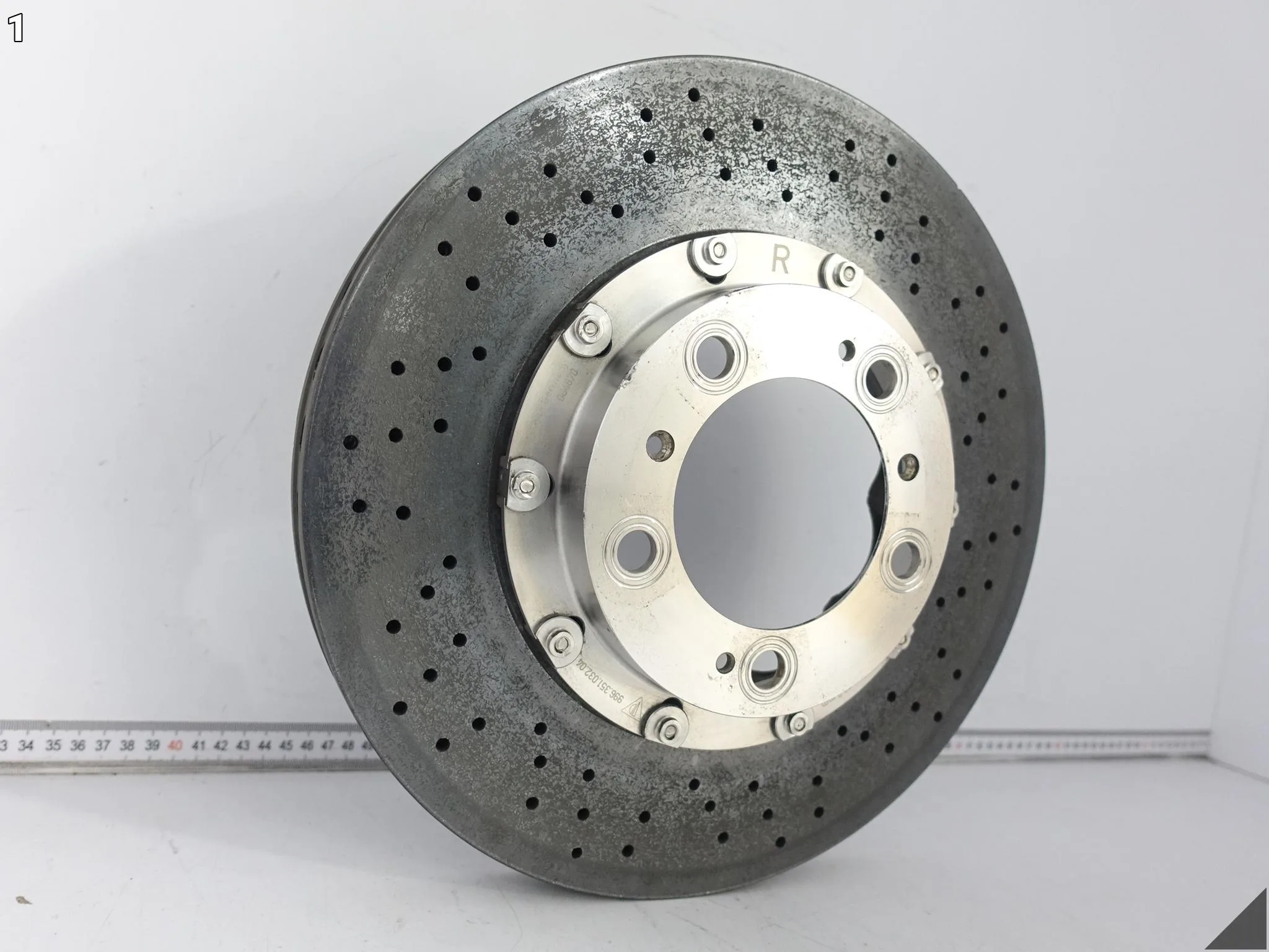 PORSCHE 991 997 996 TURBO 718 982 TARCZA CERAMICZNA PRAWA PRZÓD 350x34mm ffa4e9829cfec1e68144063d942e3117