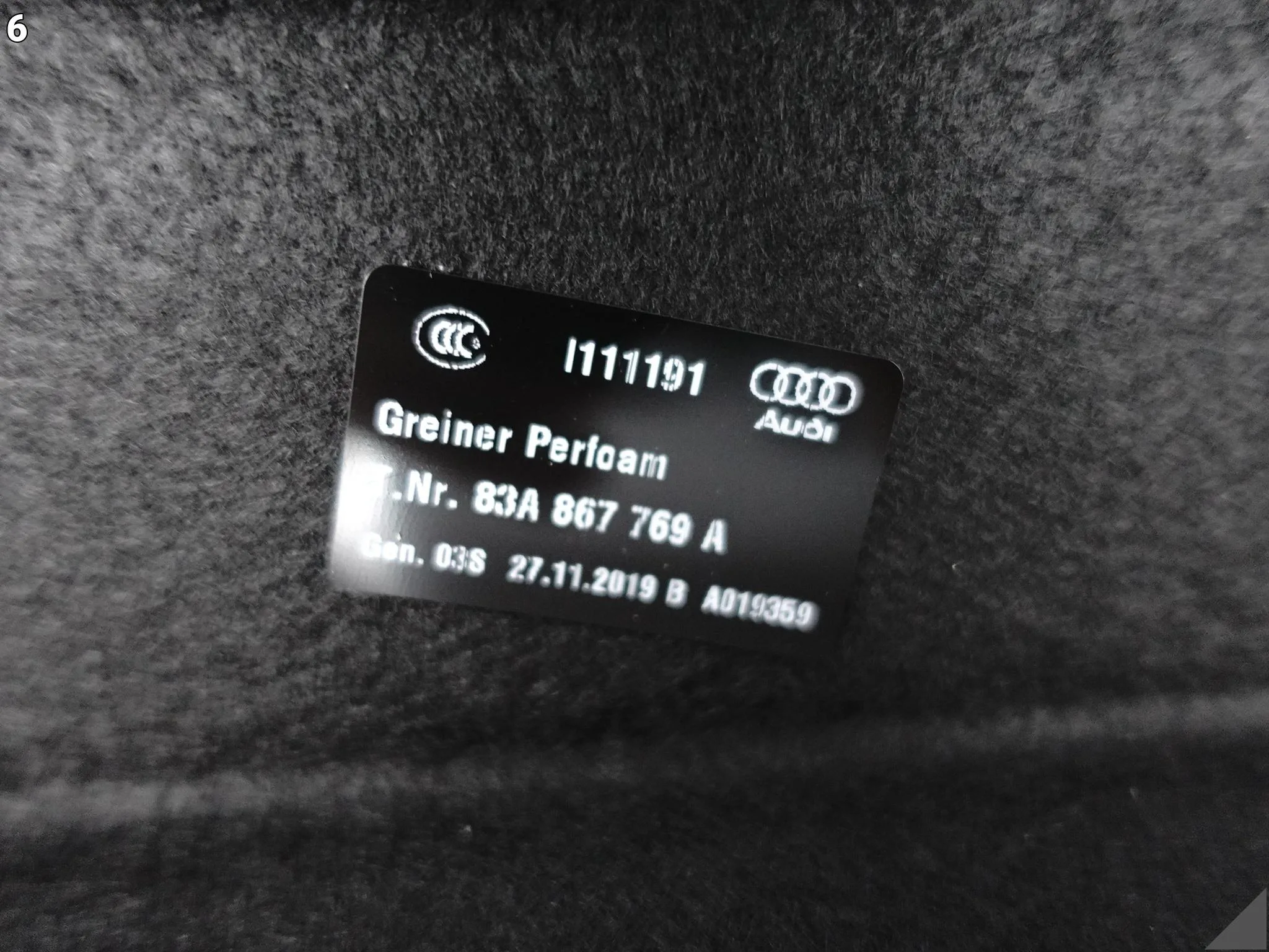 AUDI Q3 83A F3 18-25 PÓŁKA OSŁONA BAGAŻNIKA TYŁ 83A867769A SOUL XA6 24KM 286adbcc56eb52b68d95dac990a74be6