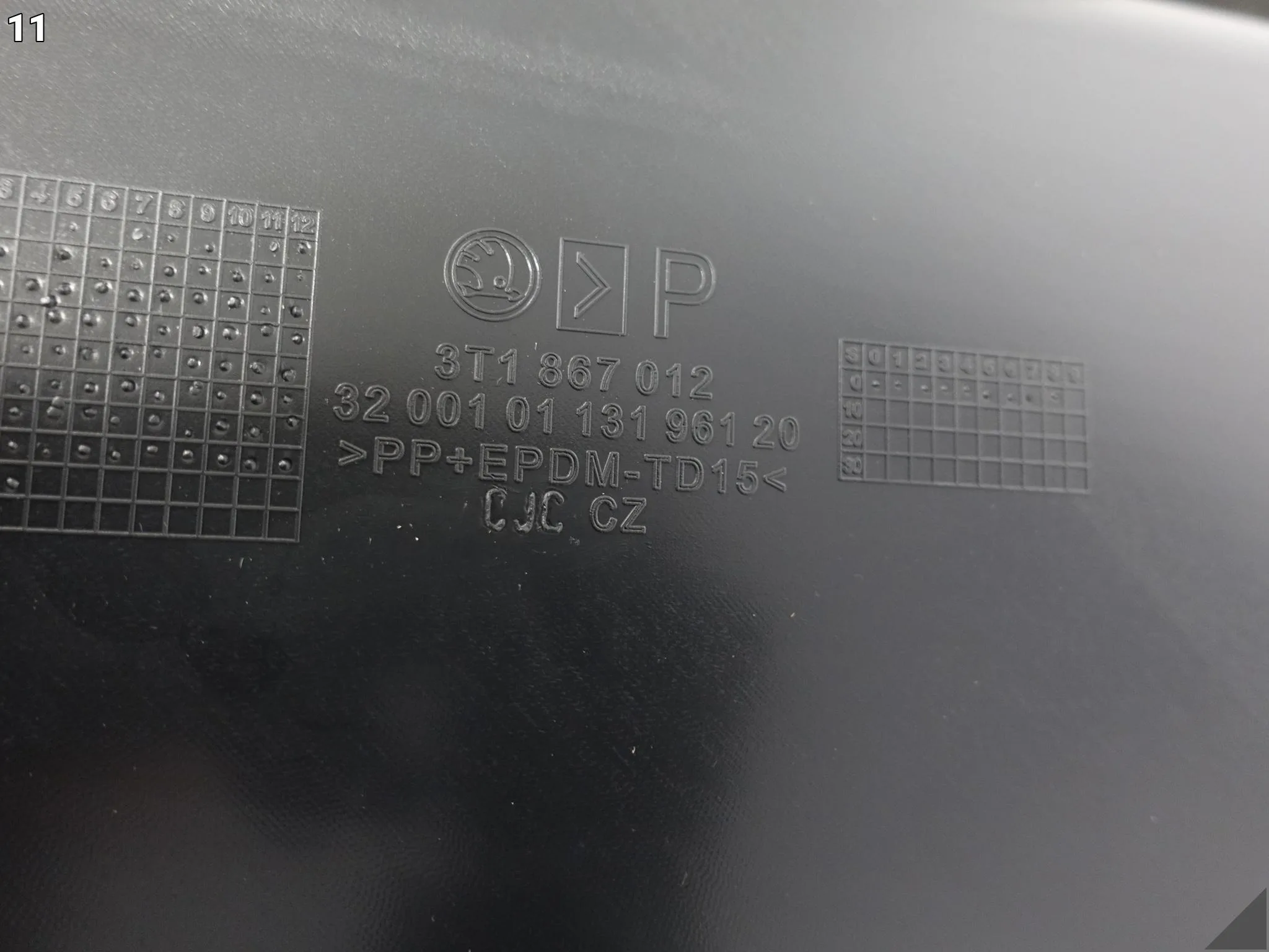 SKODA SUPERB II 2 3T0 08-15 BOCZEK TAPICERKA DRZWI PRZEDNICH PRAWYCH SKODA SUPERB II 2 3T0 08-15 BOCZEK TAPICERKA DRZWI PRZEDNICH PRAWYCH - obrazek 12