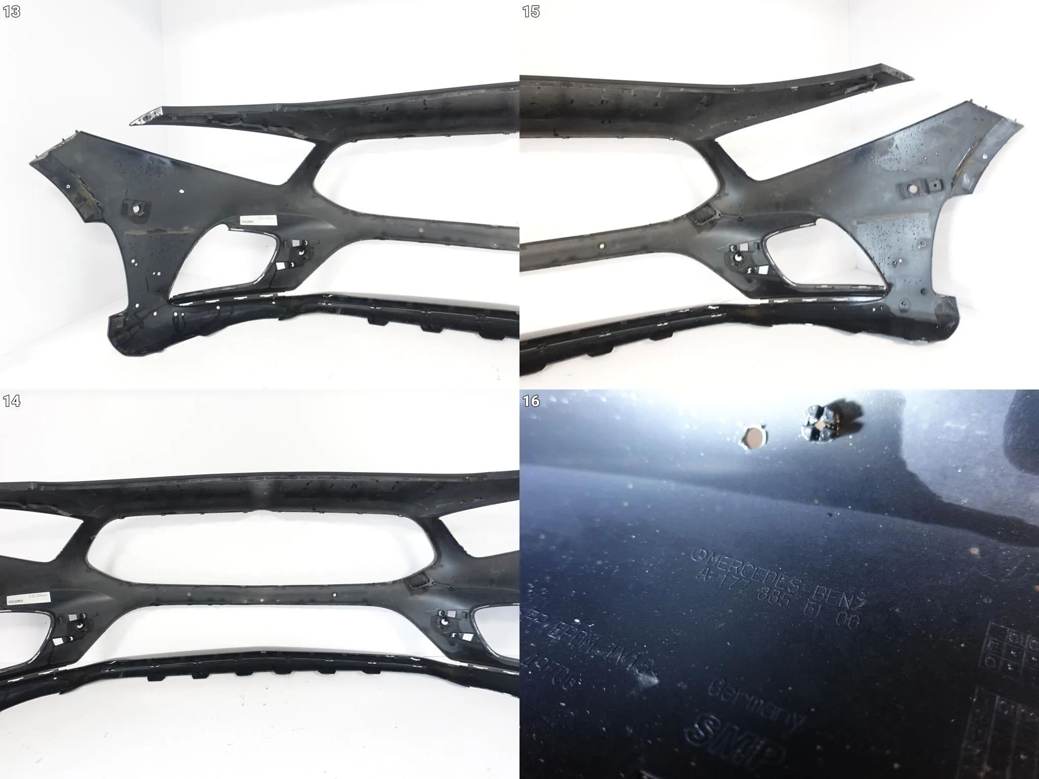 MERCEDES A-KLASA W177 V177 A35 35 AMG 18-23 ZDERZAK BUMPER PRZÓD (PDC) 8a2e1d6320263dd69a1b2605e9c3f489