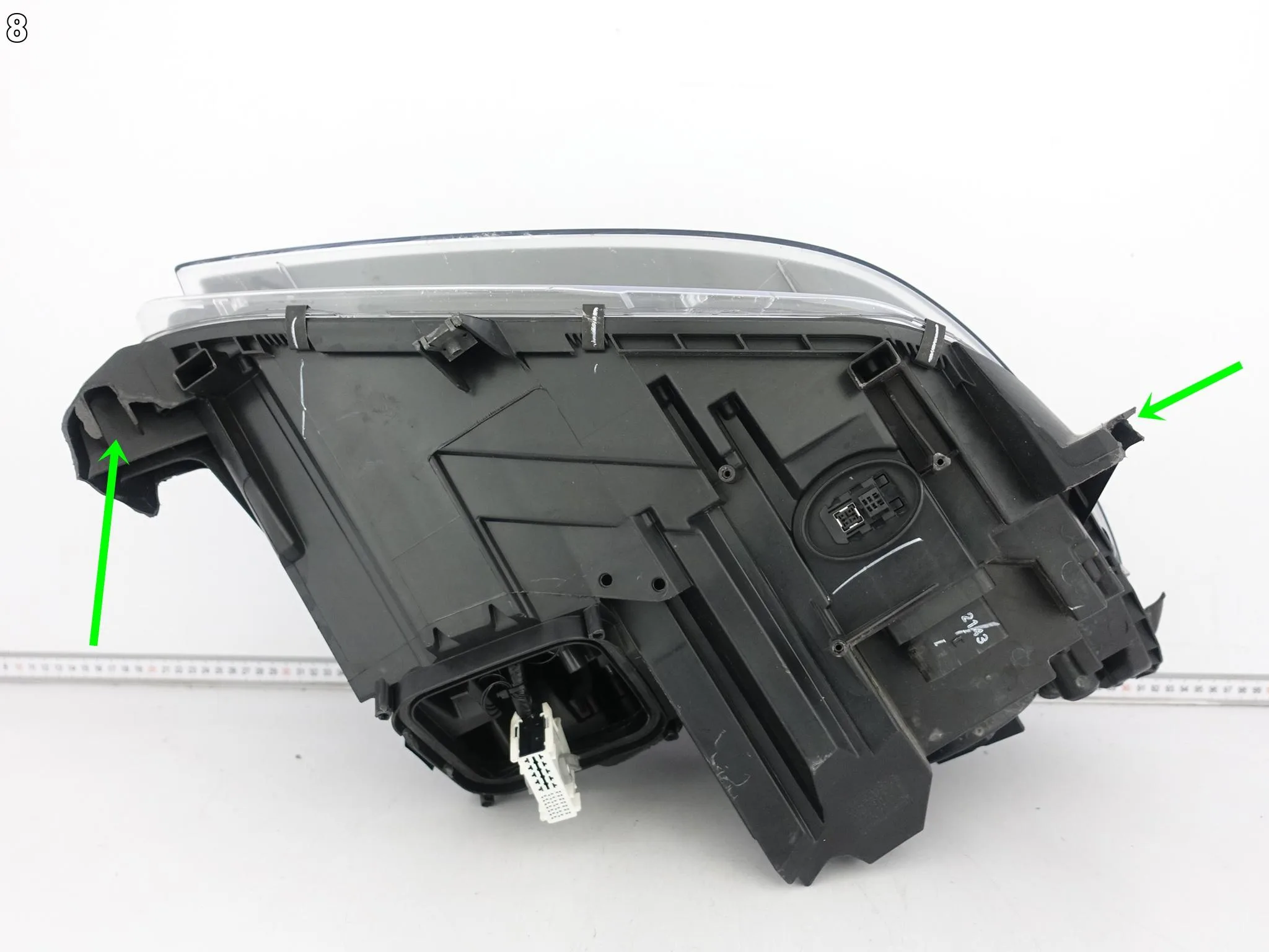 MERCEDES ML W166 11-15 LAMPA XENON + LED ILS LEWA PRZÓD EUROPA e9ae820ac36b84aba692ff8a65f26b8e