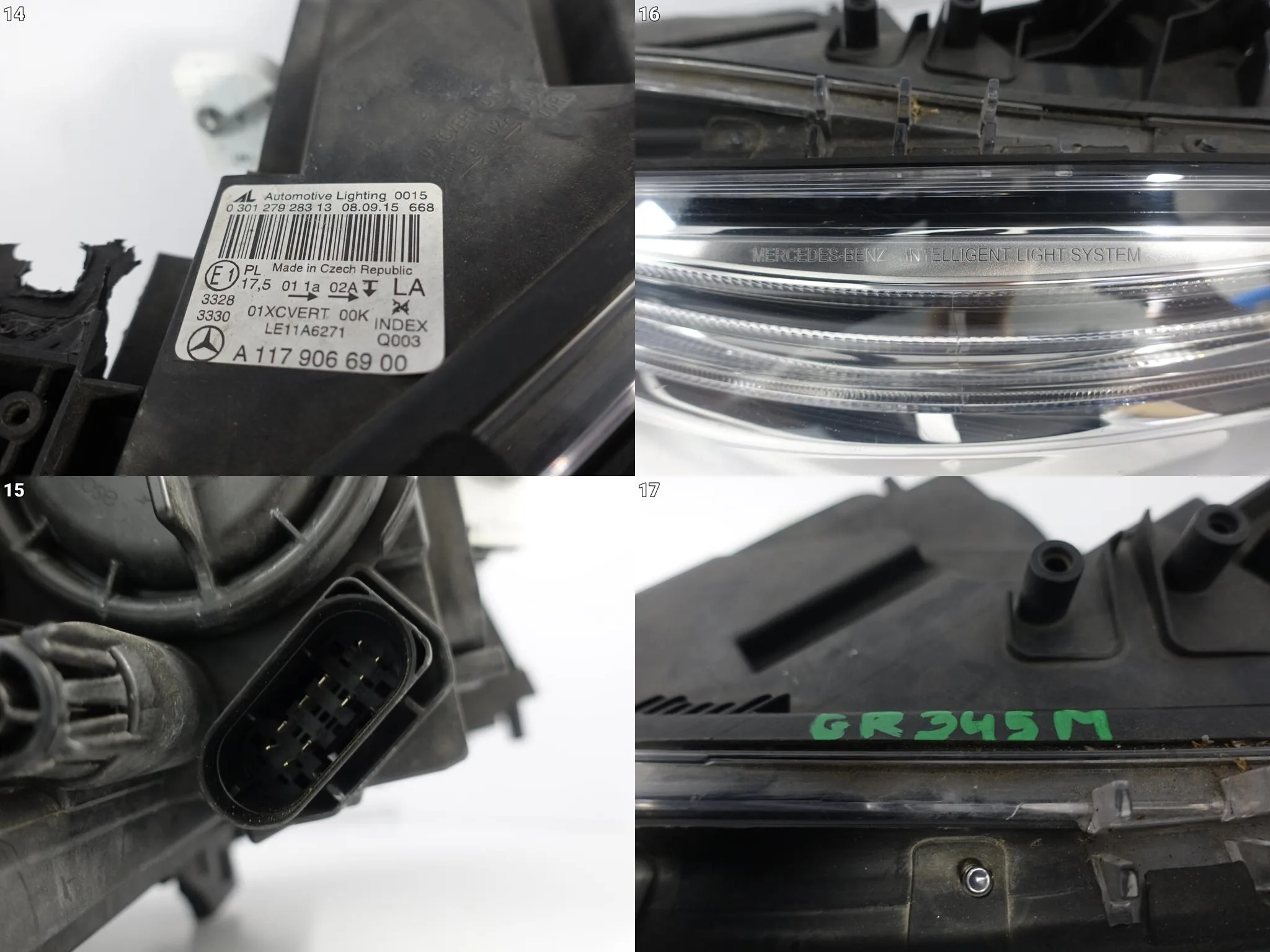 MERCEDES CLA C117 X117 AMG CZERWONA 13-17 LAMPA XENON LED ILS LEWA EUROPA 57766a6dea08f9c1c777442c235b7f91
