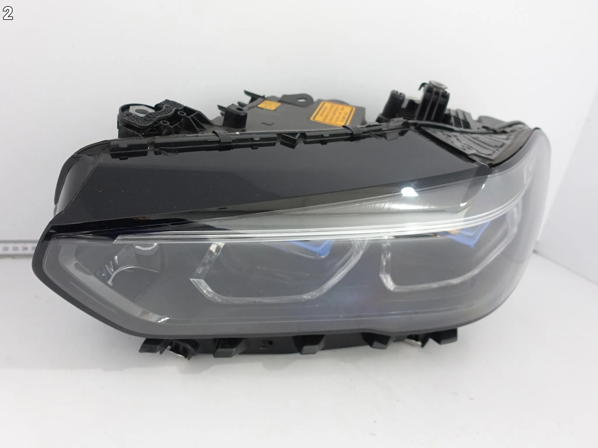 BMW X5 G05 F95 X6 G06 F96 18-23 BLACK SHADOW LAMPA LASER LEWA PRZÓD EU 4fd908123e08fd42d2aa5c3d64f36a7e