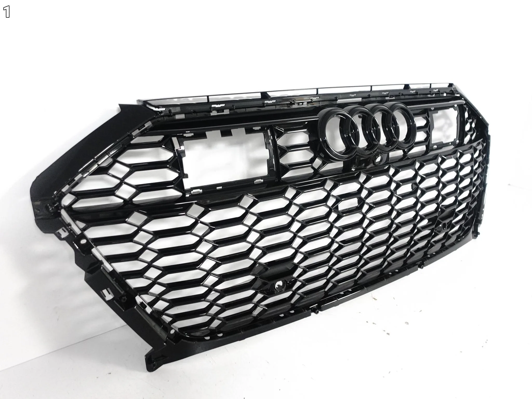 AUDI RS7 4K8 RS6 4K0 C8 20- GRILL ATRAPA KRATKA W ZDERZAK PRZÓD BLACK NIGHT 3ec275f30534c0c02065e350c637e6ff